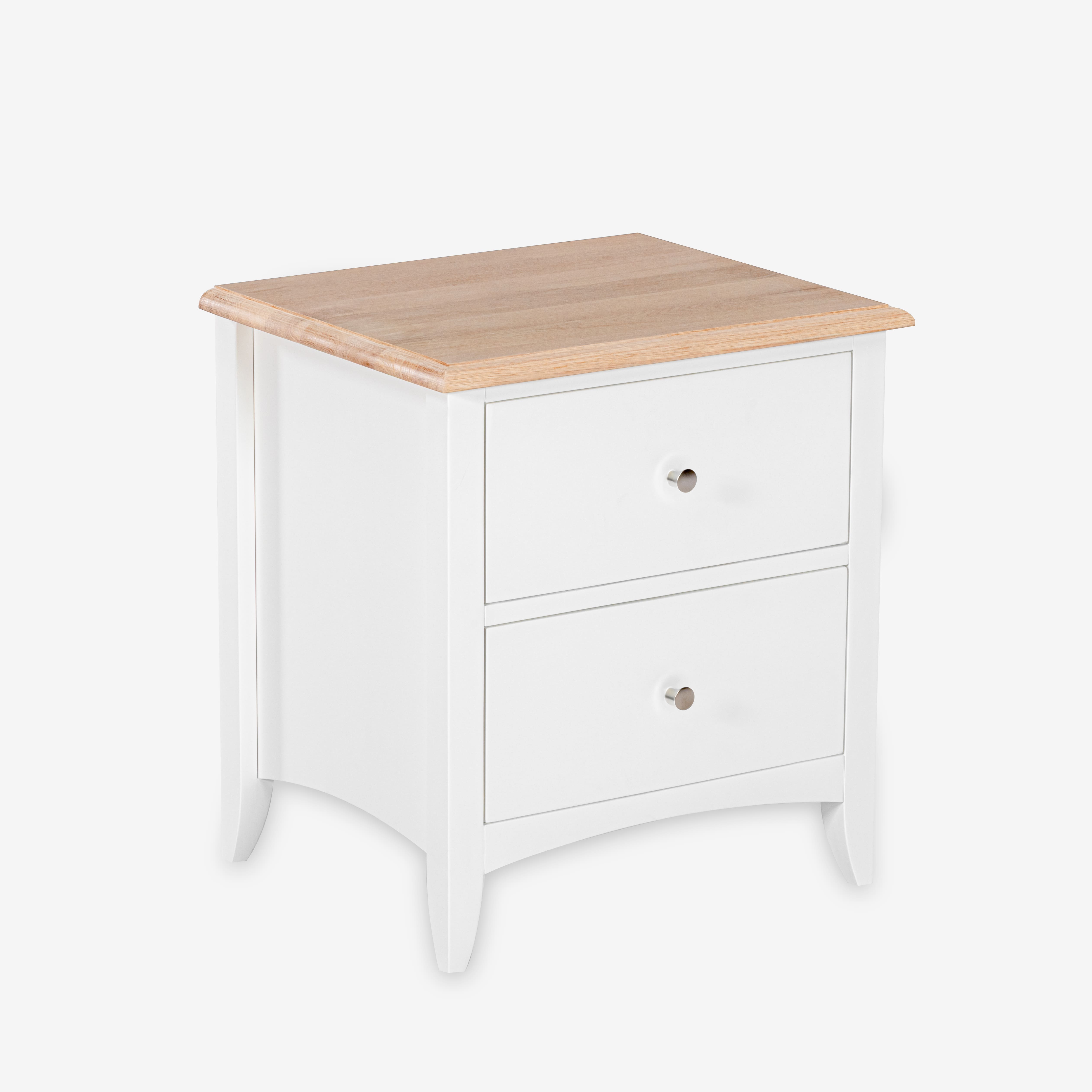 Bristol 2 Drawer Bedside Table