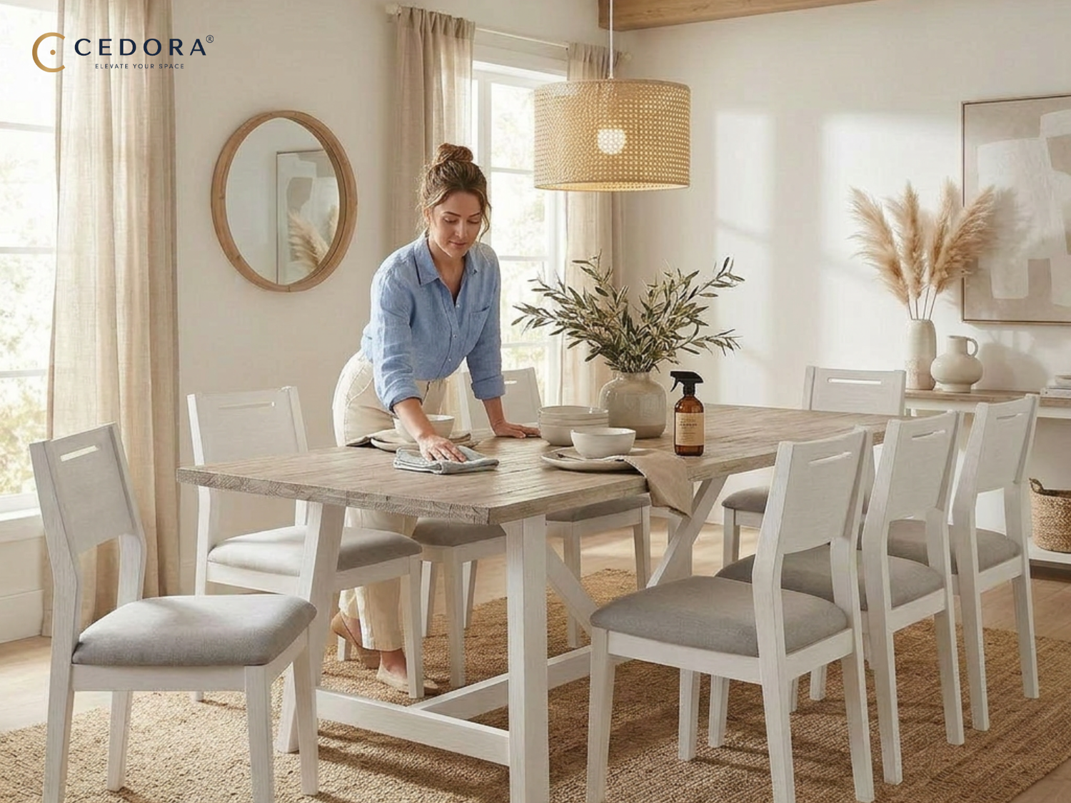 How to Clean the Furniture at Home: Wood, Fabric & Paint