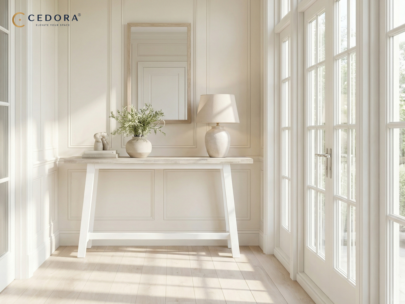 Oxford Collection White Timber Furniture | Cedora