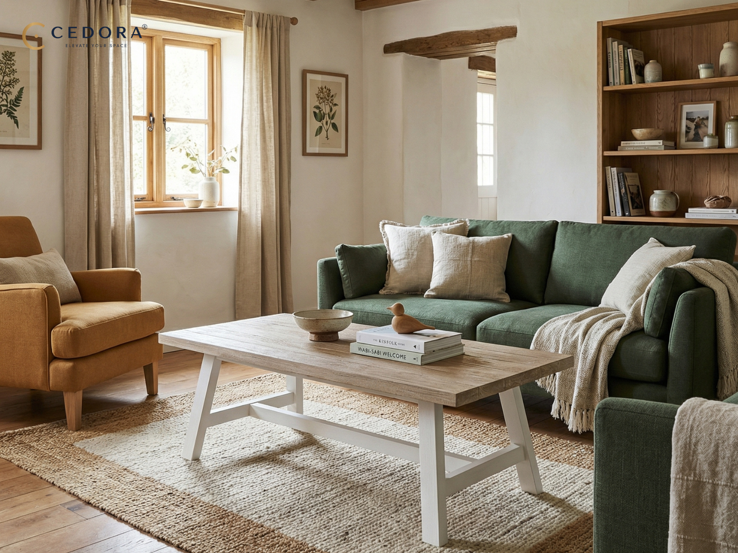 Standard Living Room Table Dimensions at a Glance