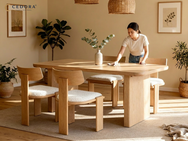 Remove Water Rings From a Dining Table Safely: What to Try First and When to Stop