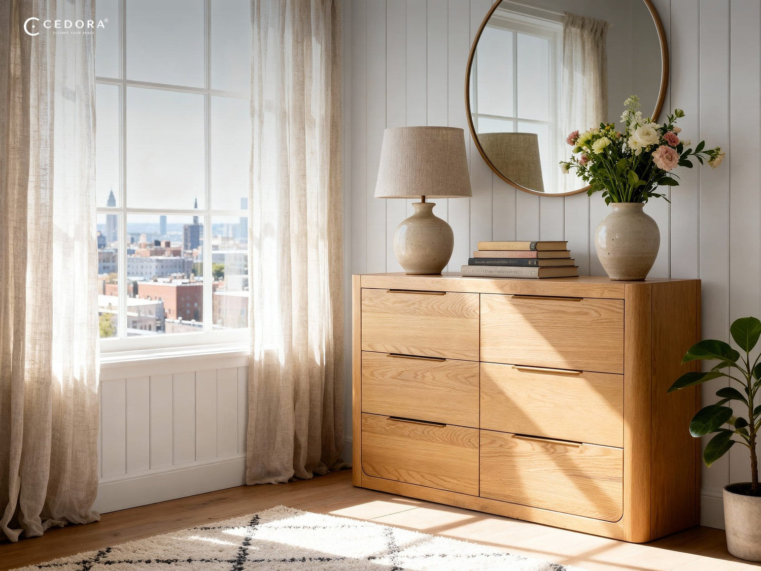 Five Cedora Chests Are the Same Size Outside. The Drawers Differ by 52 Per Cent.