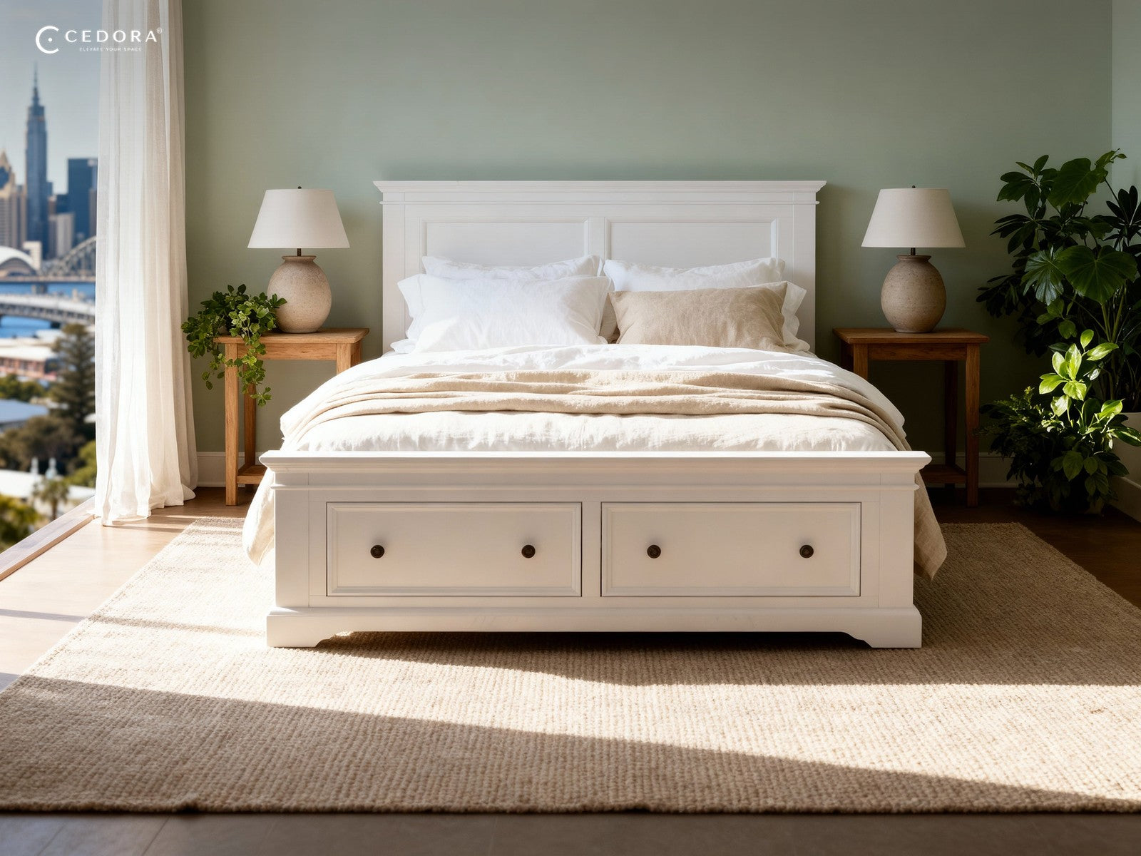 Cedora Bed Frames Run 40kg to 99kg, and the Heaviest Ones Need Two People