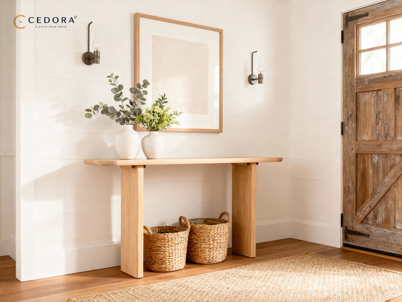 Console Table vs Hall Table: What’s the Difference?