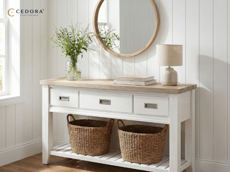 How to Style a Console Table