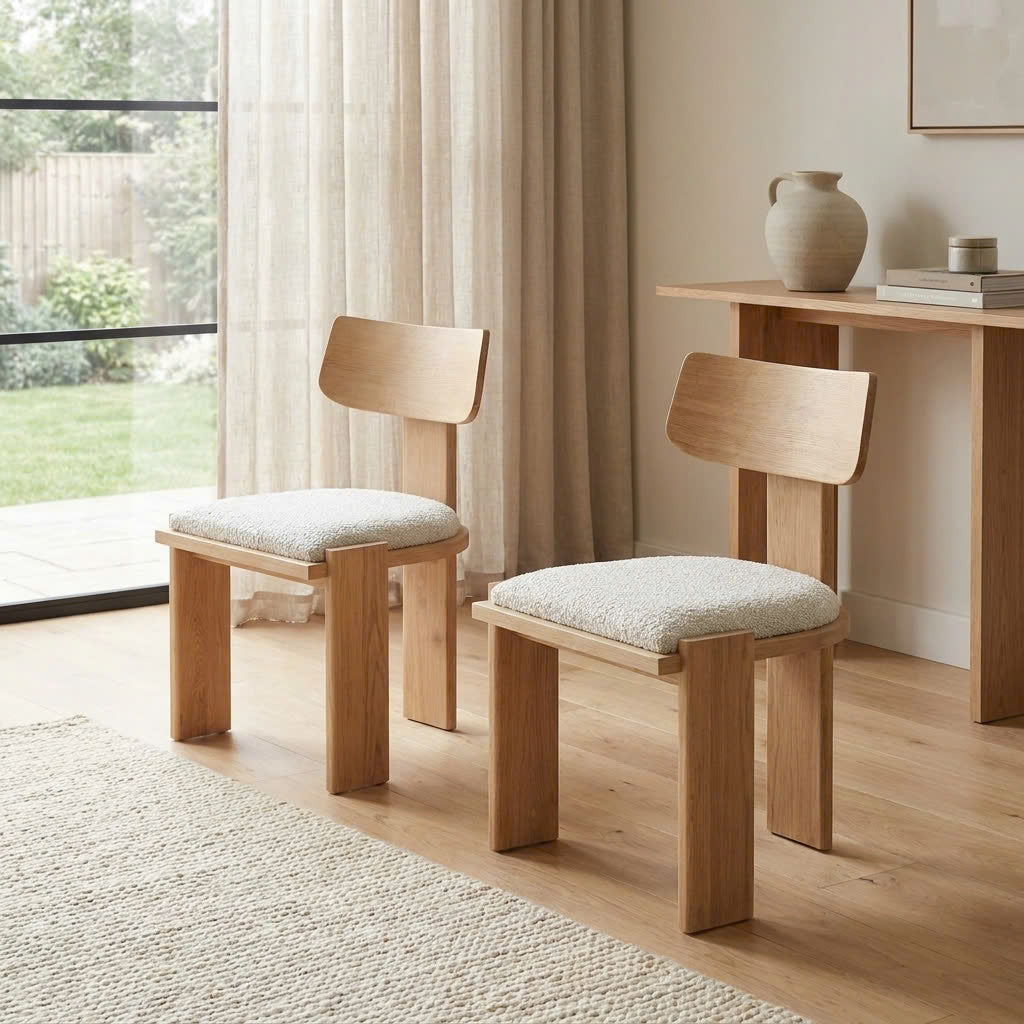 Set of 2 - Liverpool Dining Chair (Natural)