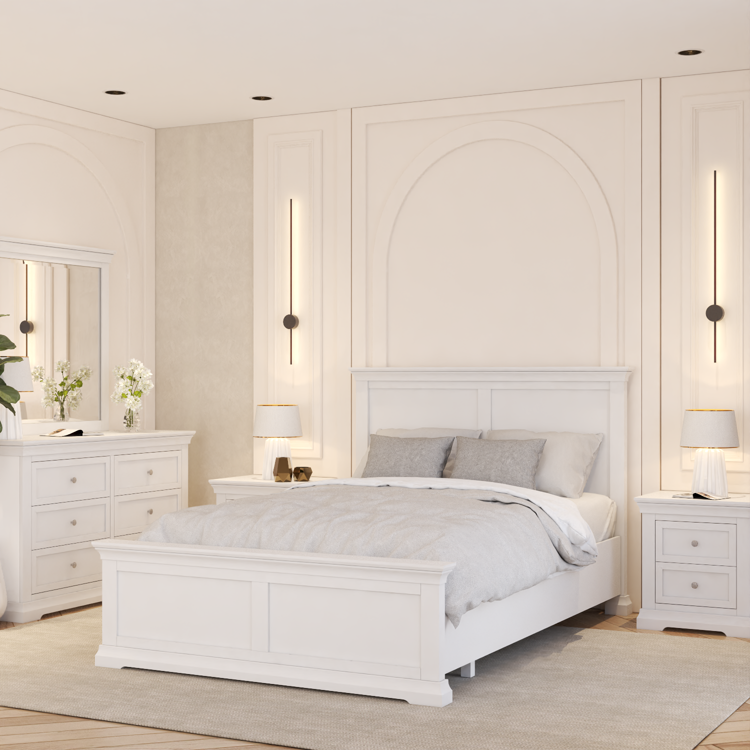 Manchester Double Bed Frame