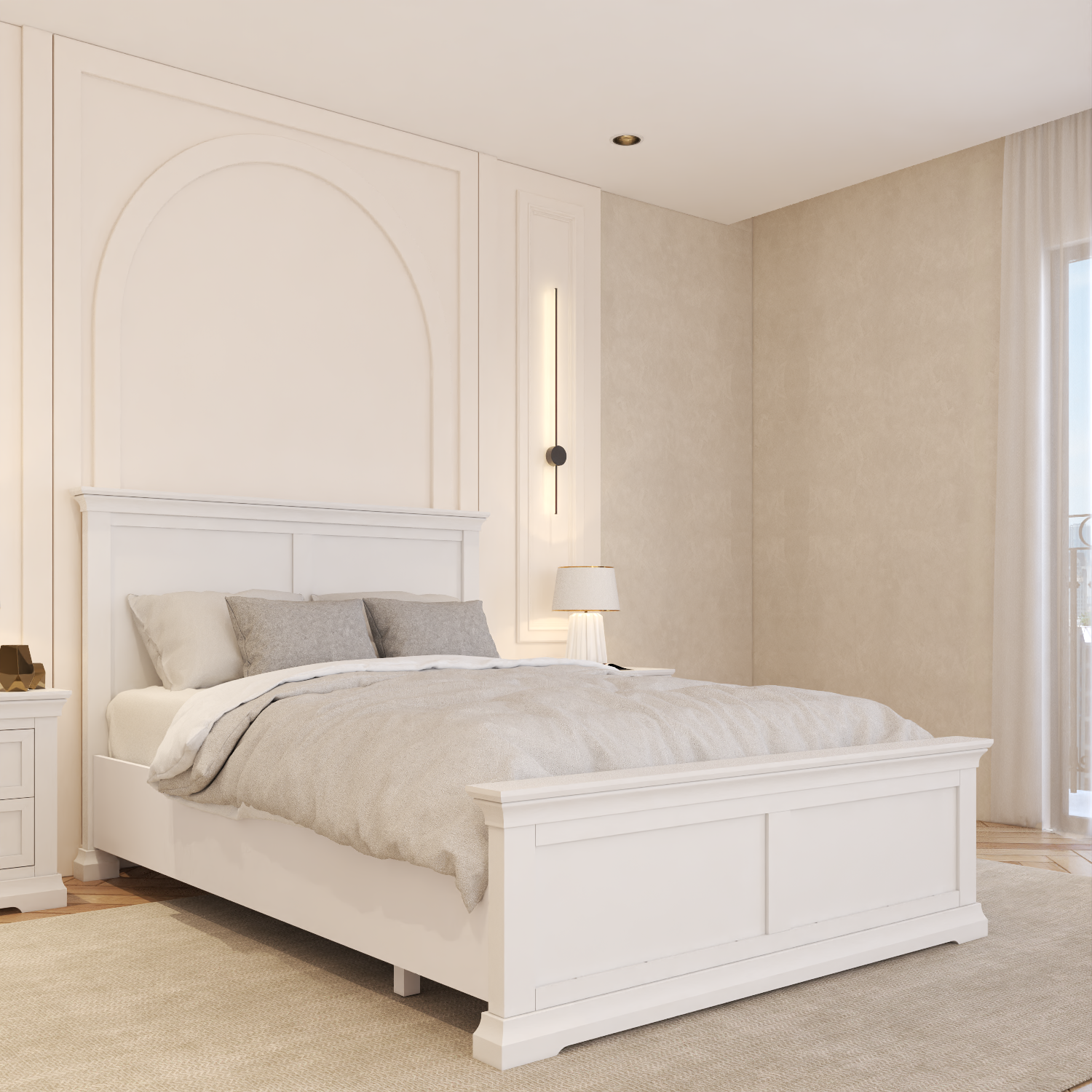 Manchester Double Bed Frame