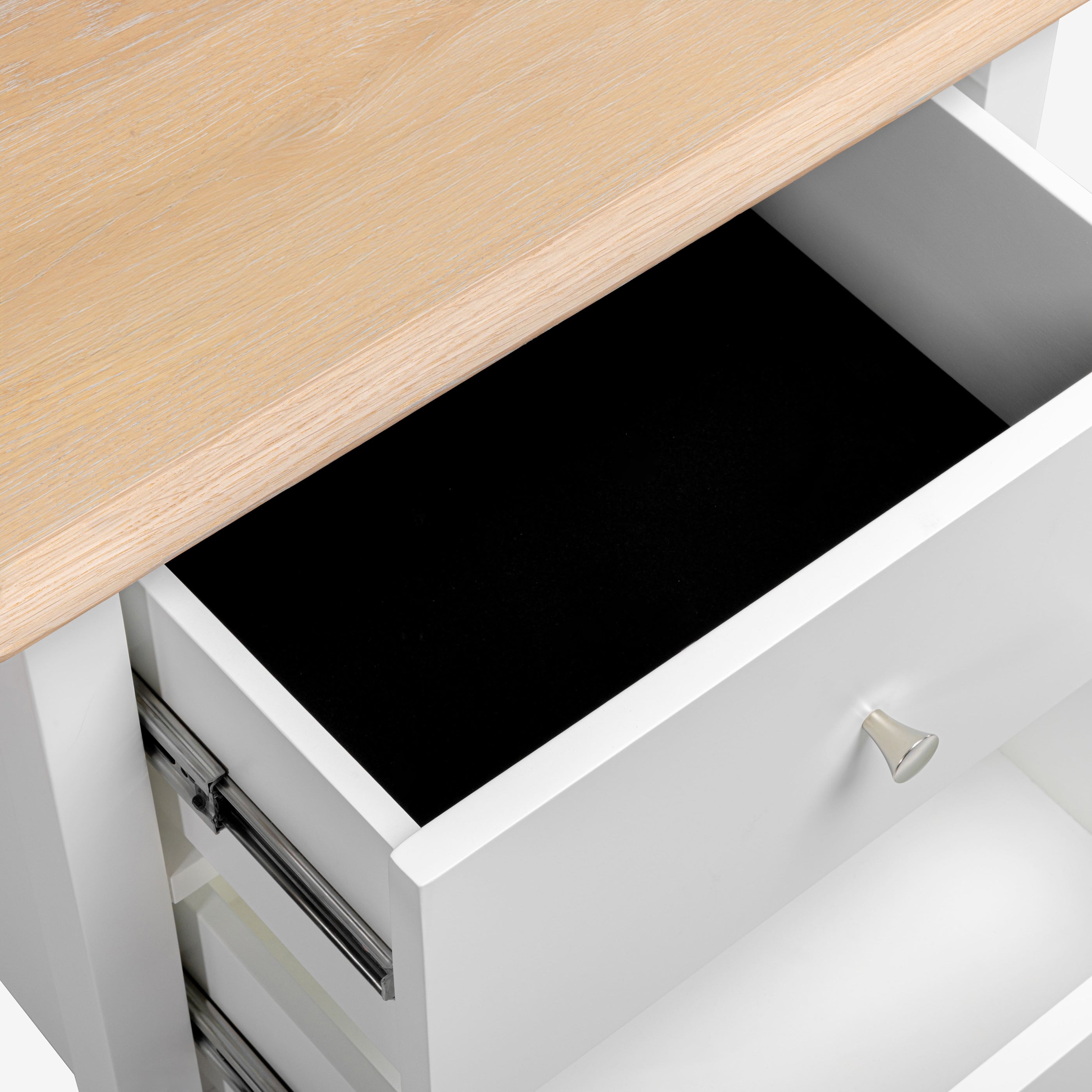 Bristol 2 Drawer Bedside Table