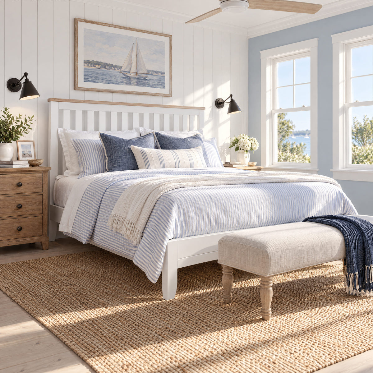 Bristol Pine Double Bed Frame