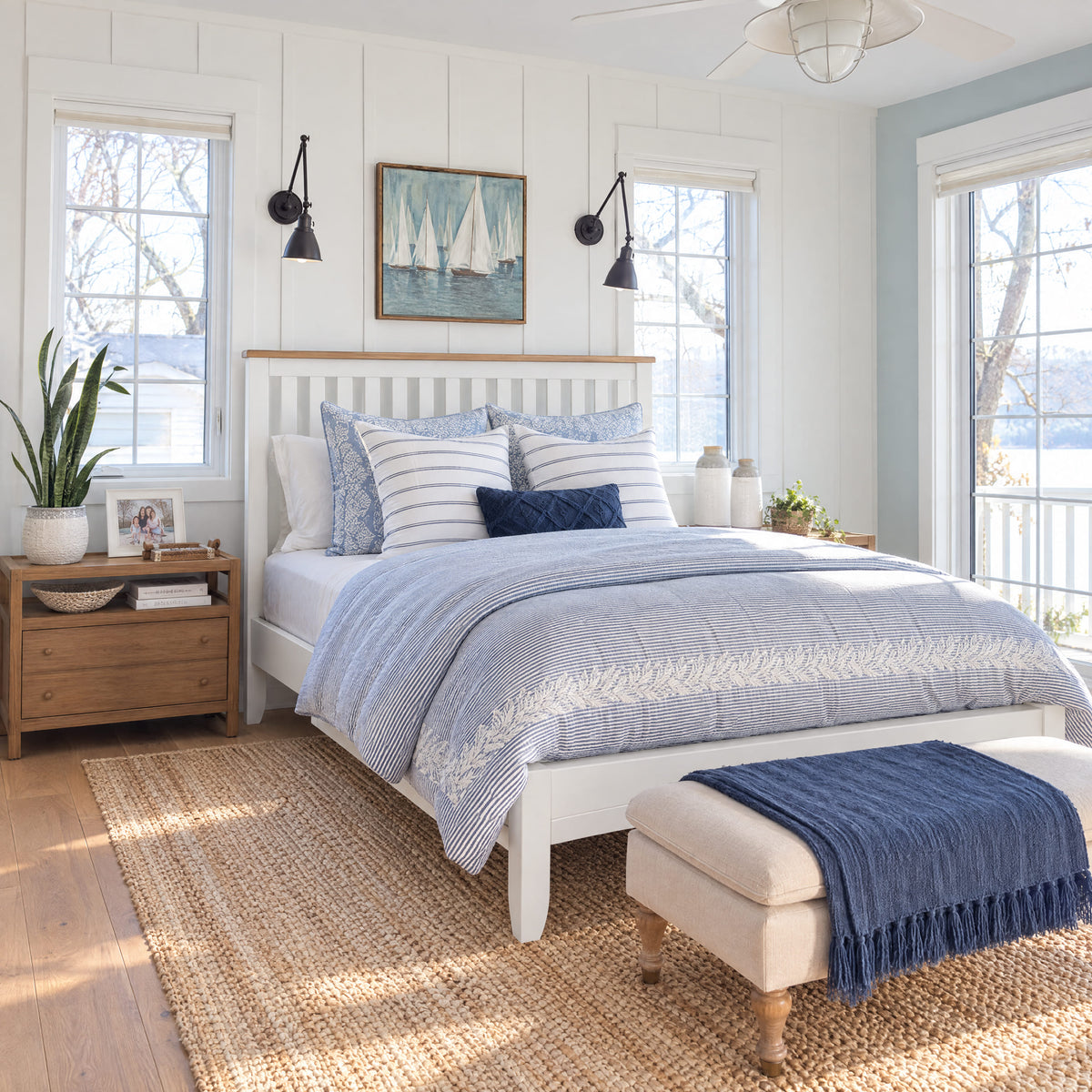 Bristol Pine King Bed Frame