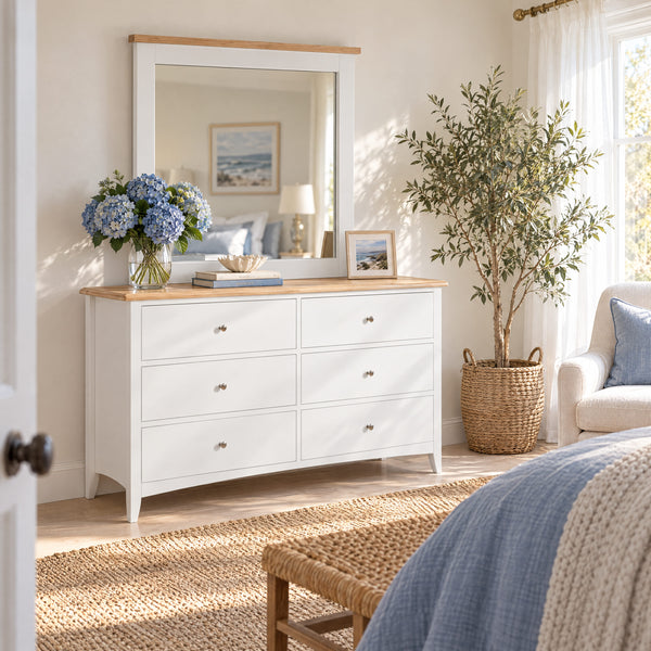 Bristol Pine 6 Drawer Chest
