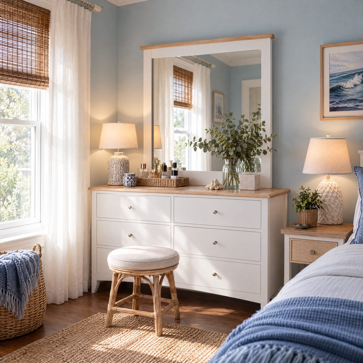 Bristol Pine 6 Drawer Chest