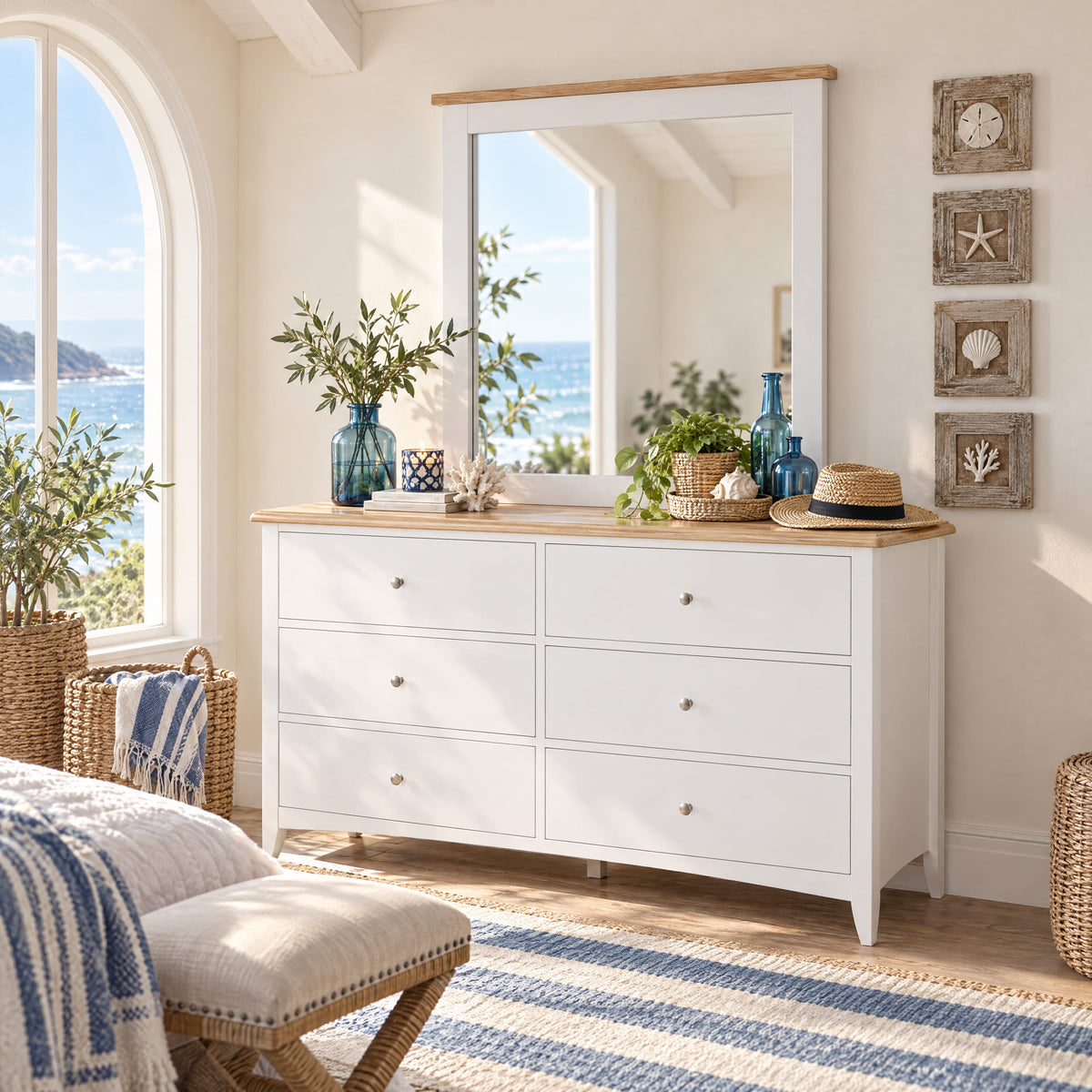 Bristol Pine Mirror