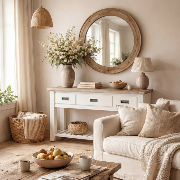 Byron 3 Drawer Console Table