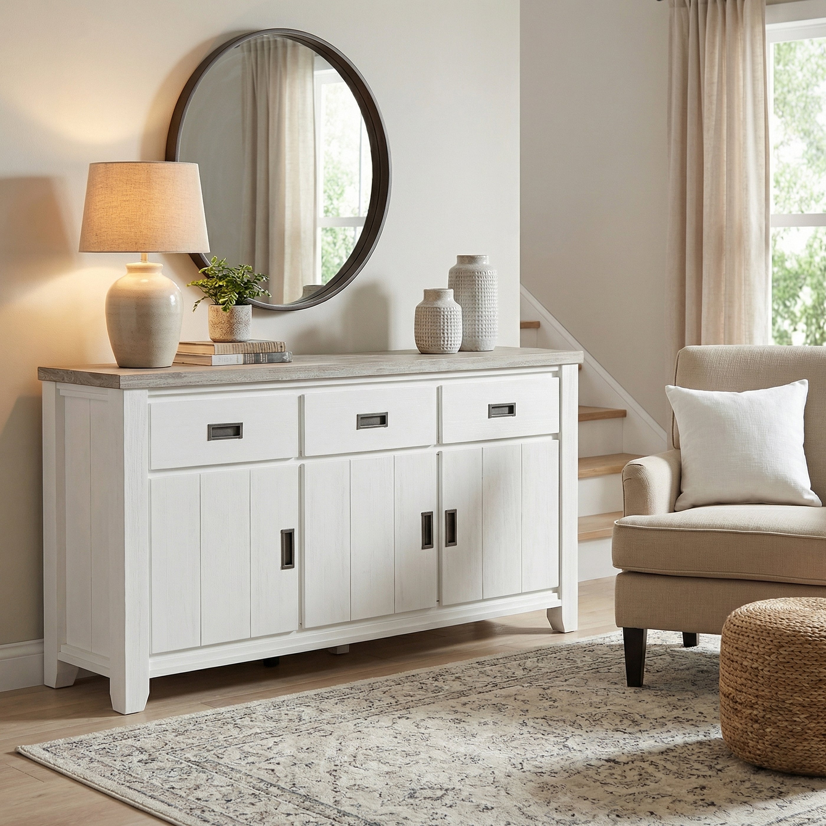 Byron 3 Door 3 Drawer Sideboard