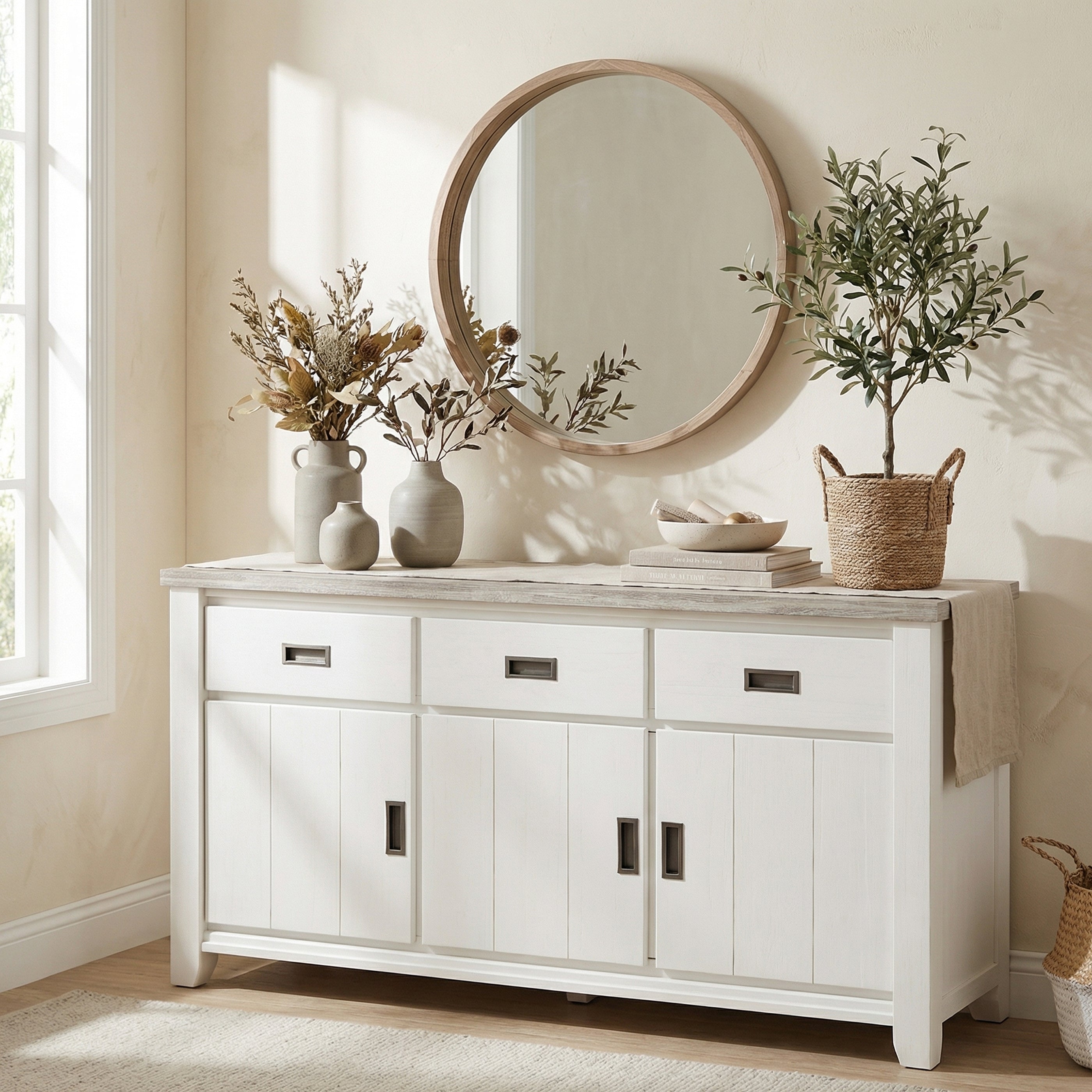 Byron 3 Door 3 Drawer Sideboard