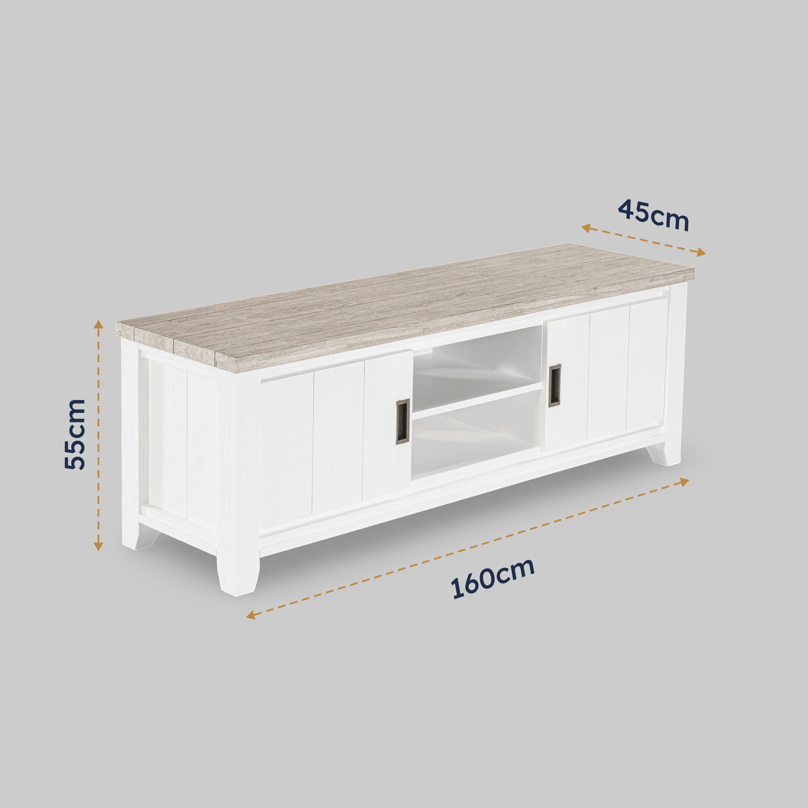 Byron 2 Door TV Unit