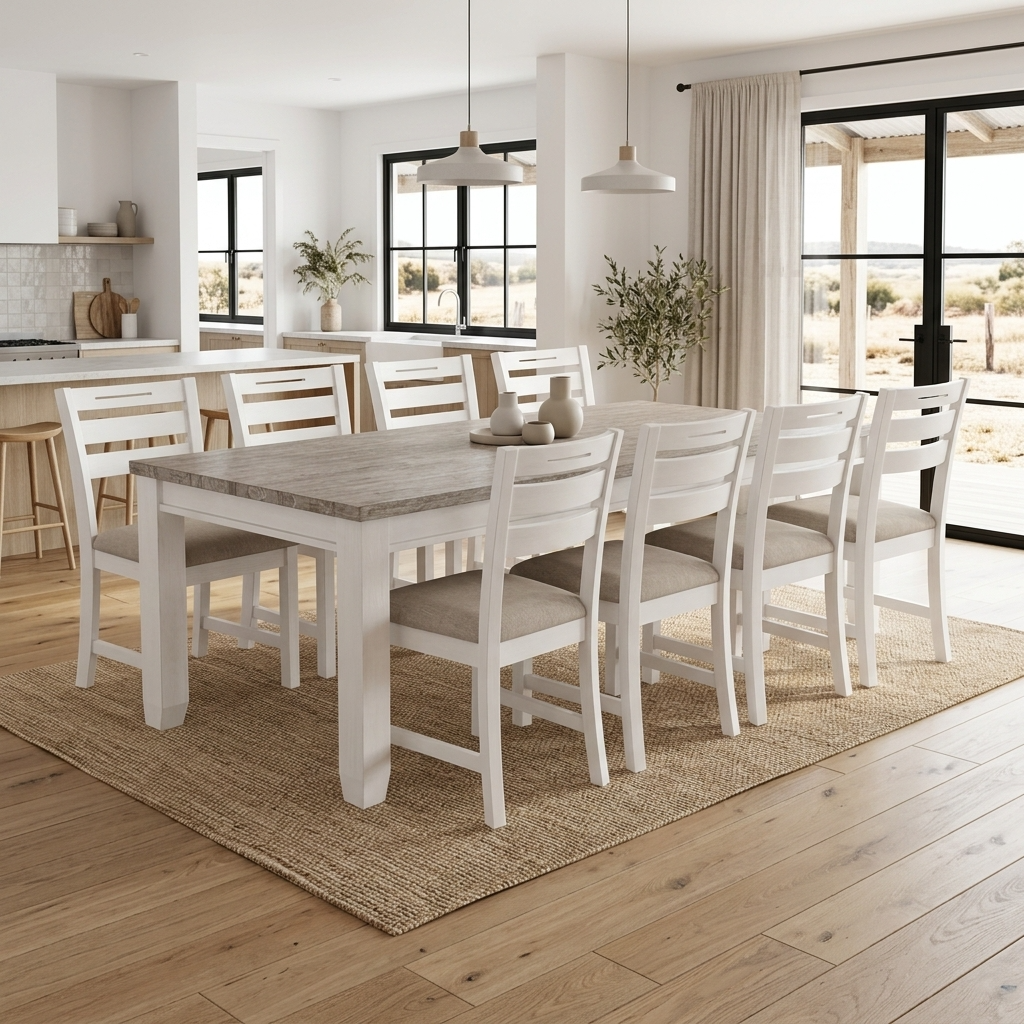 Byron 240cm 8 Seater Dining Set
