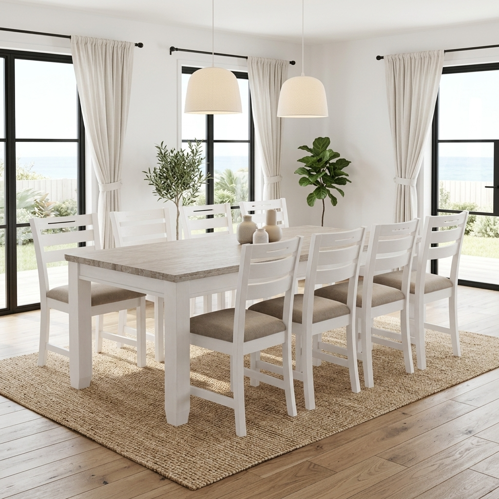 Byron 240cm 8 Seater Dining Set