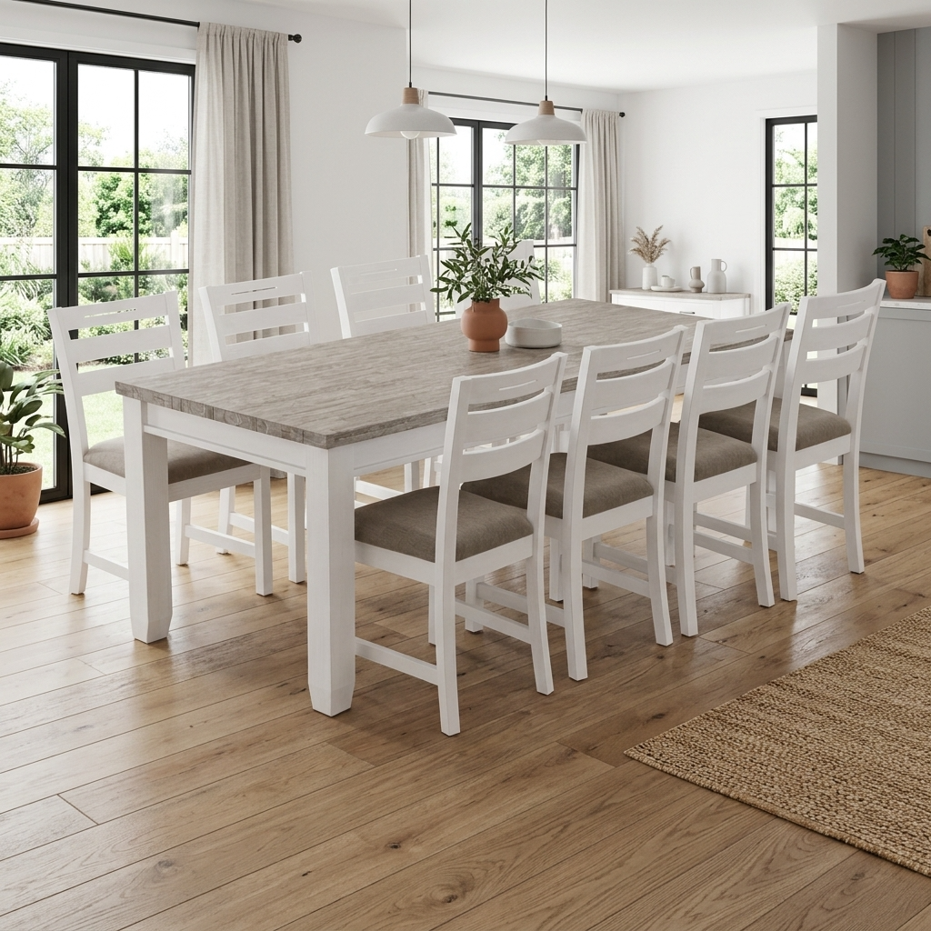 Byron 240cm 8 Seater Dining Set