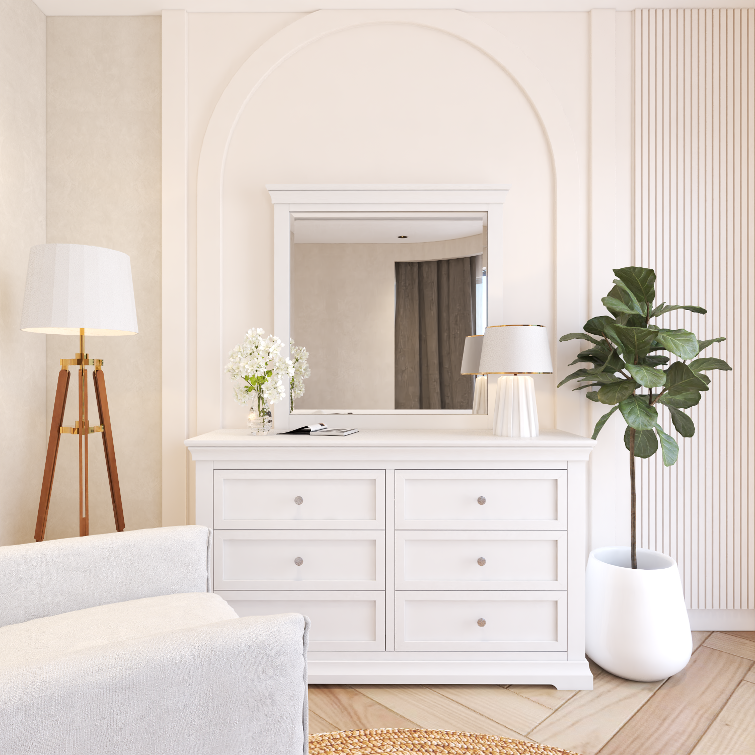 Manchester 6 Drawer Chest