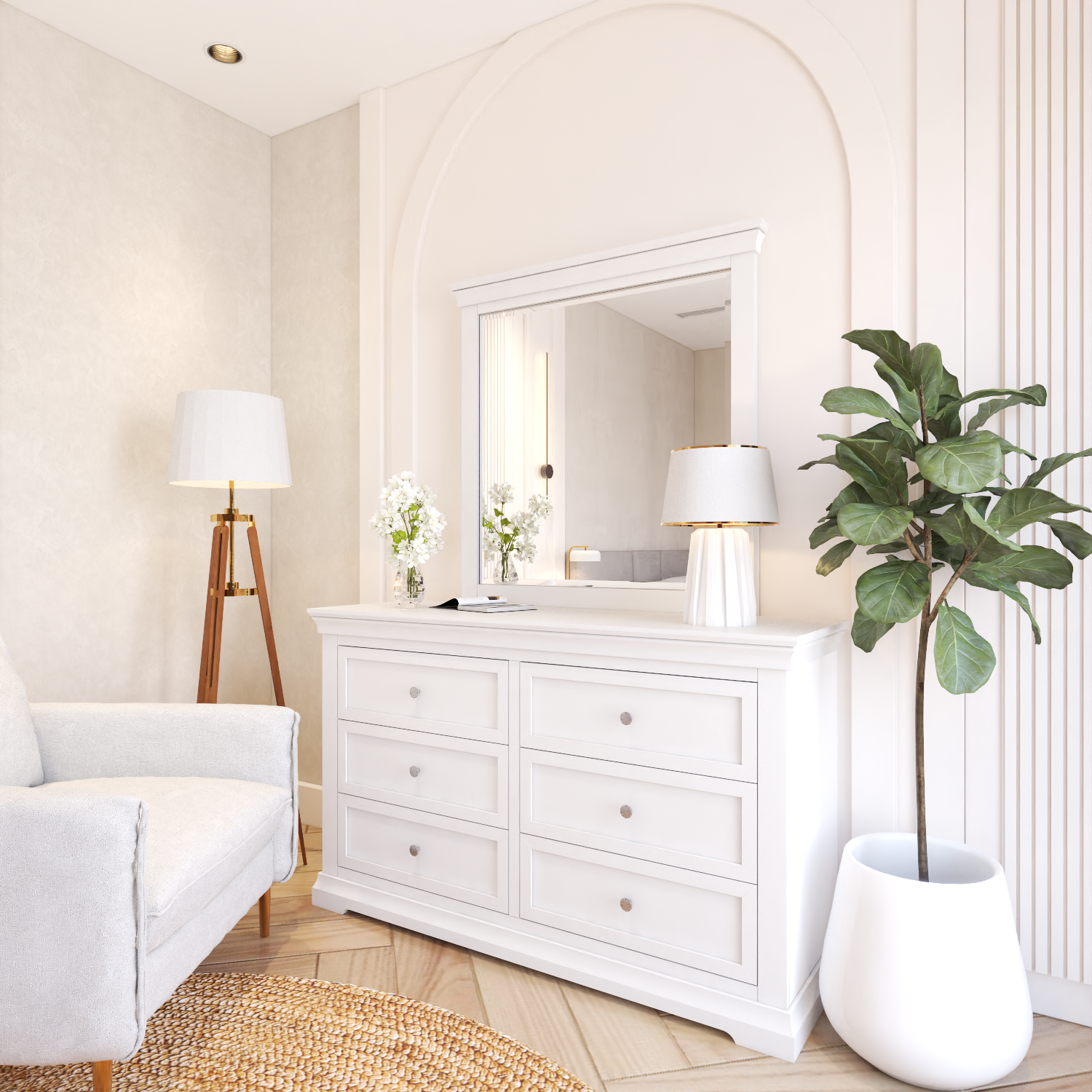 Manchester 6 Drawer Chest
