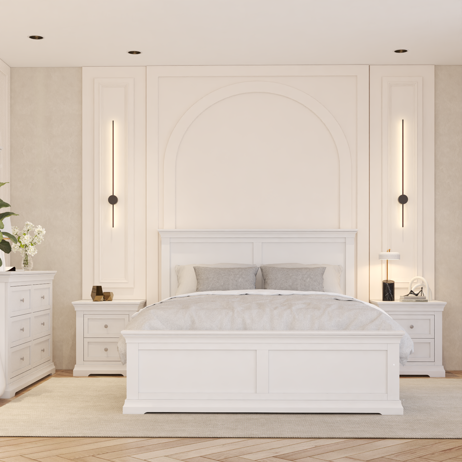 Manchester Queen Bed Frame