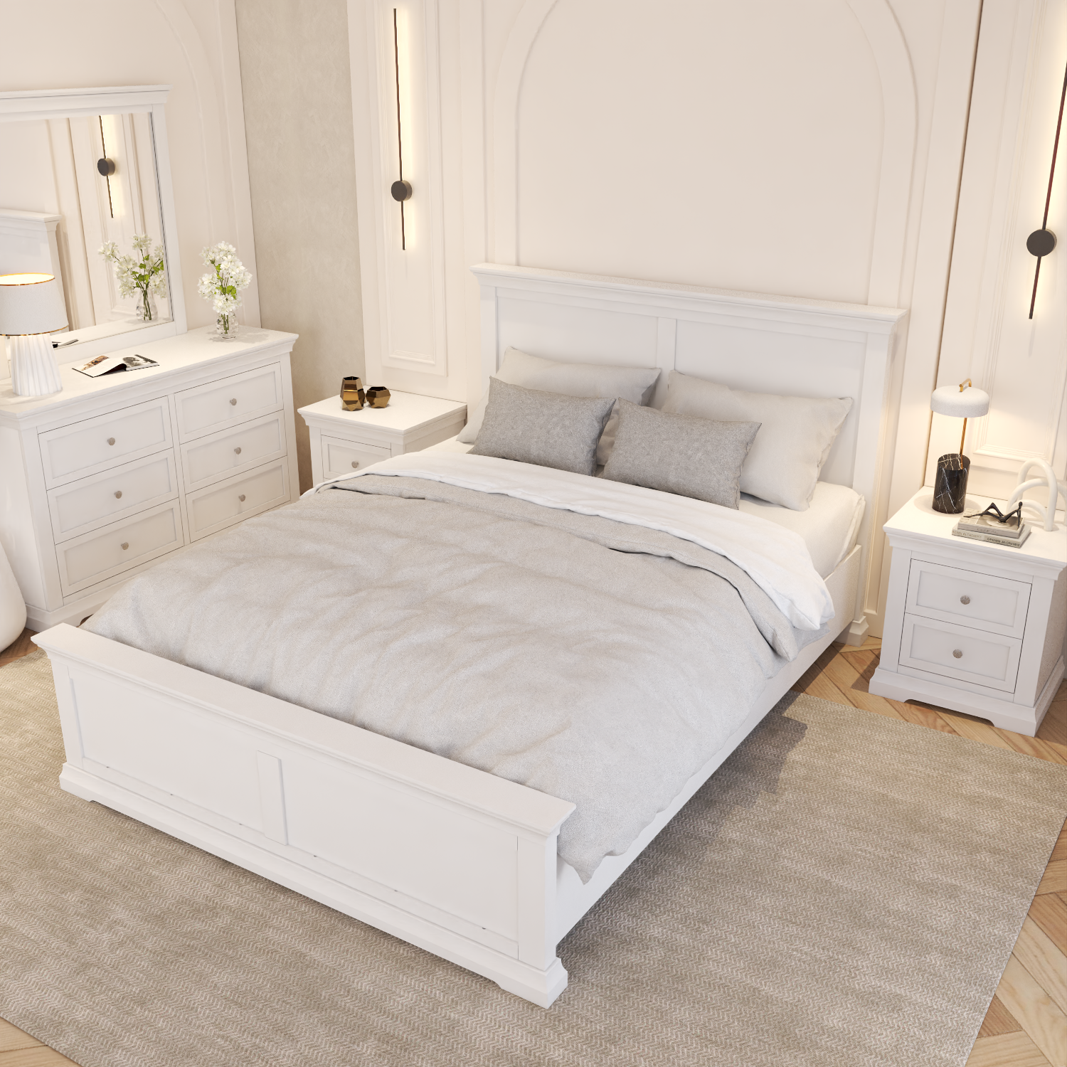 Manchester Queen Bed Frame