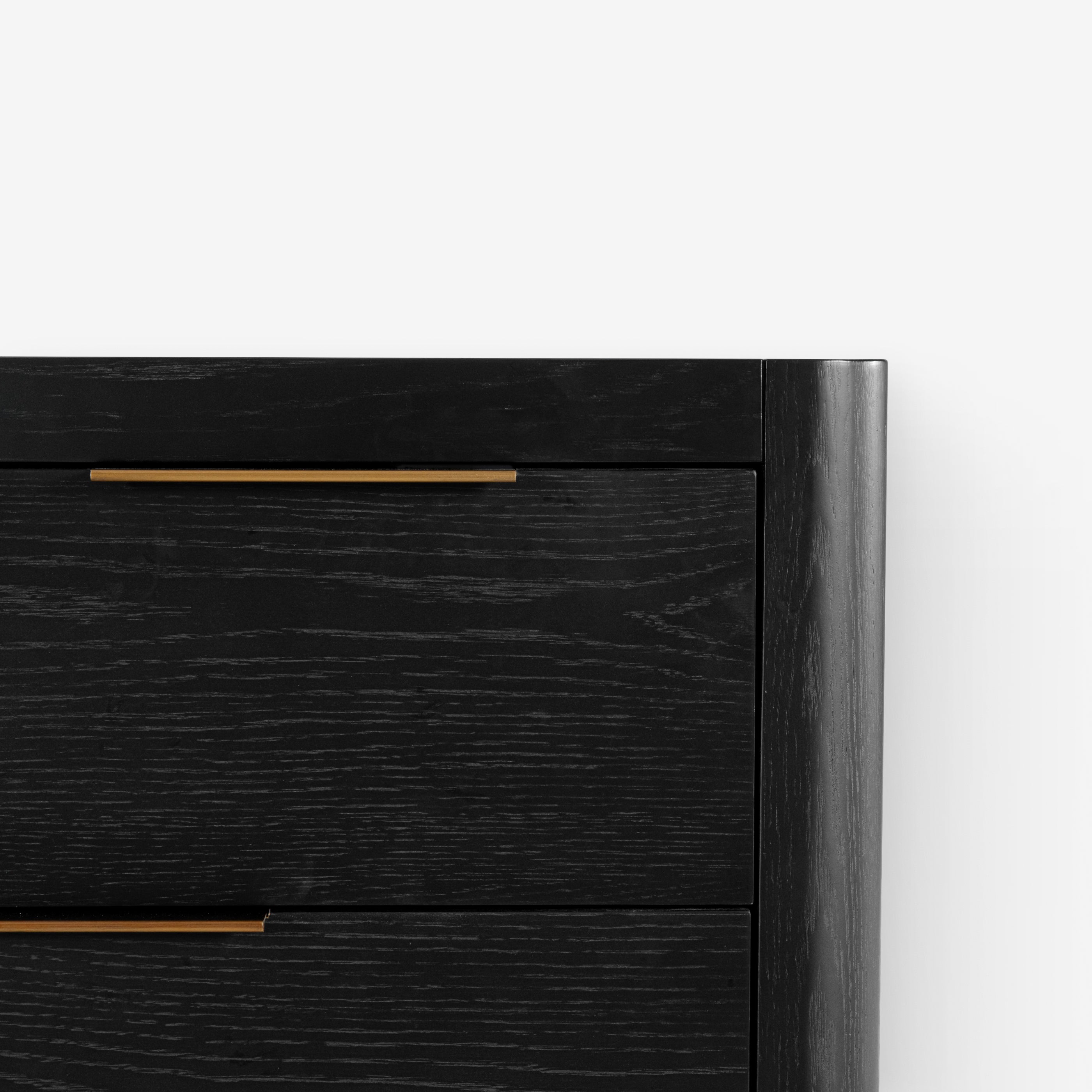 Liverpool 5 Drawer Tallboy (Black)