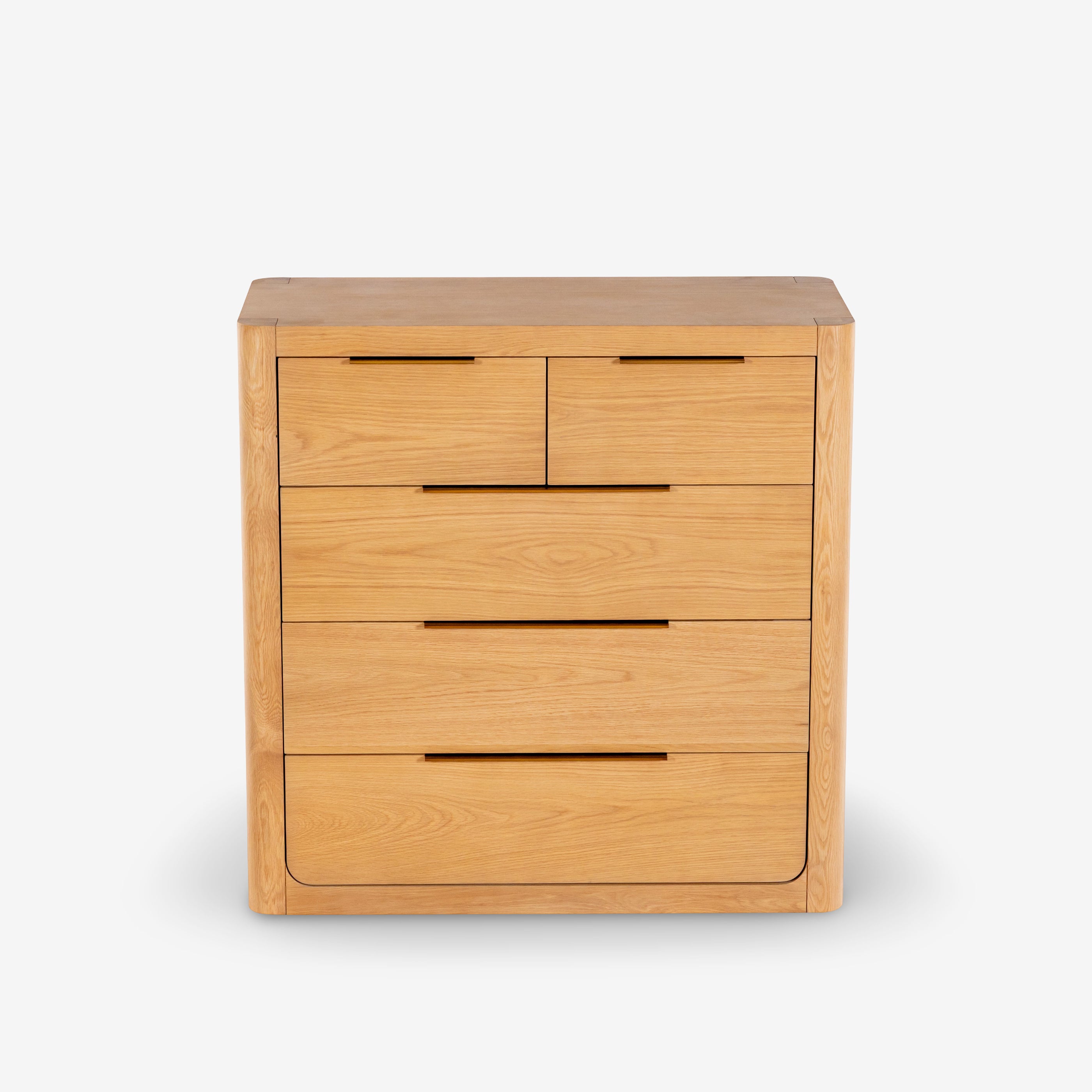 Liverpool 5 Drawer Tallboy (Natural)