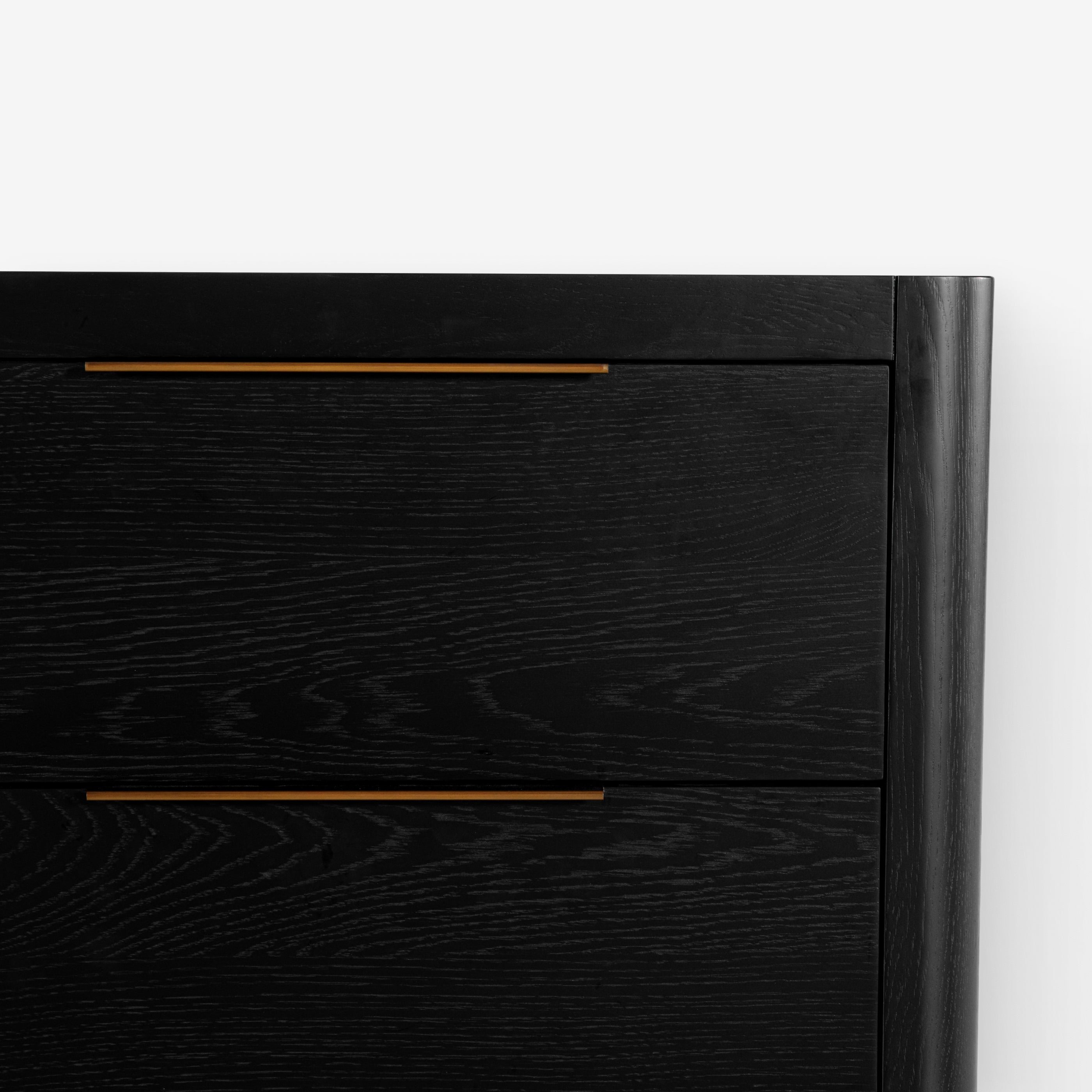 Liverpool 6 Drawer Chest (Black)