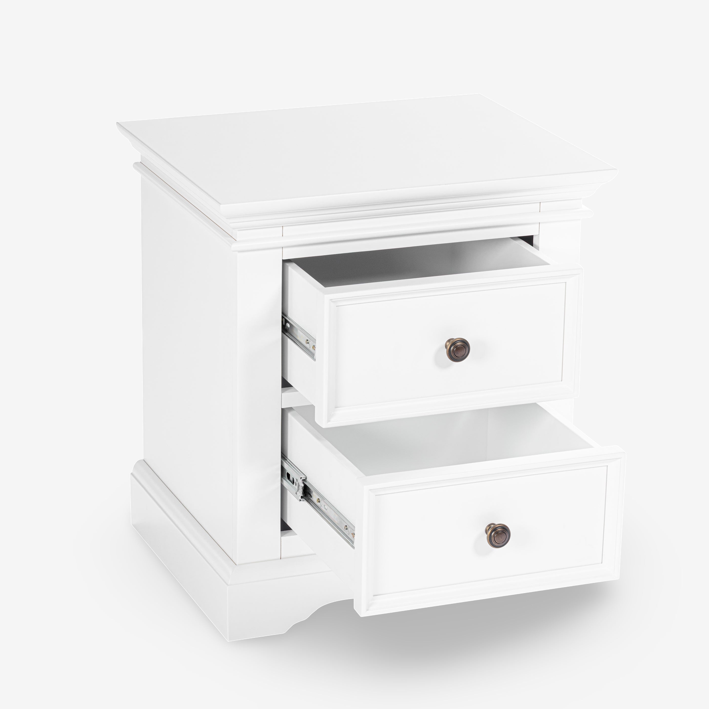 London 2 Drawer Bedside Table