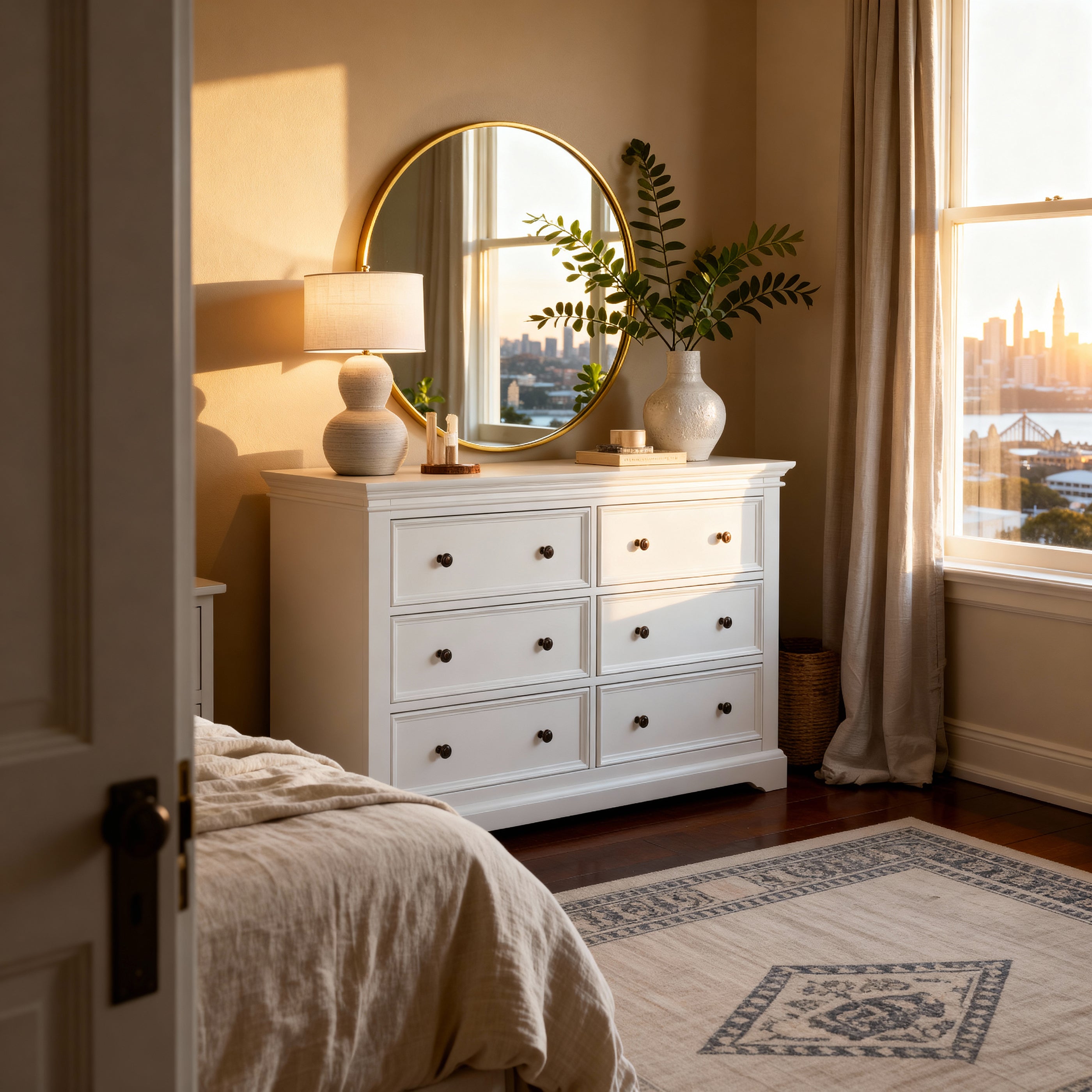 London 6 Drawer Chest