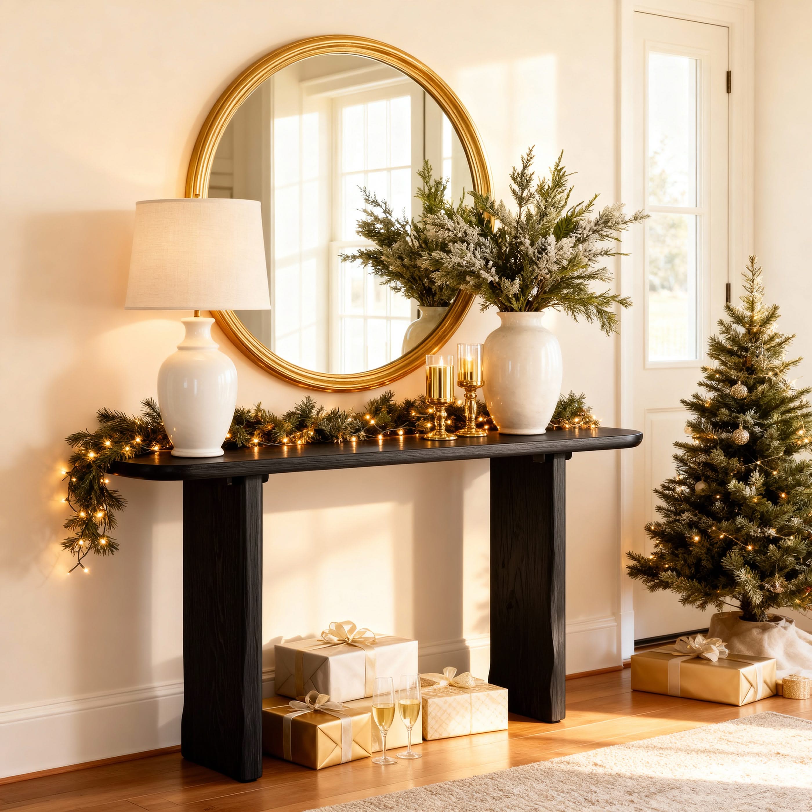 Liverpool Console Table (Black)