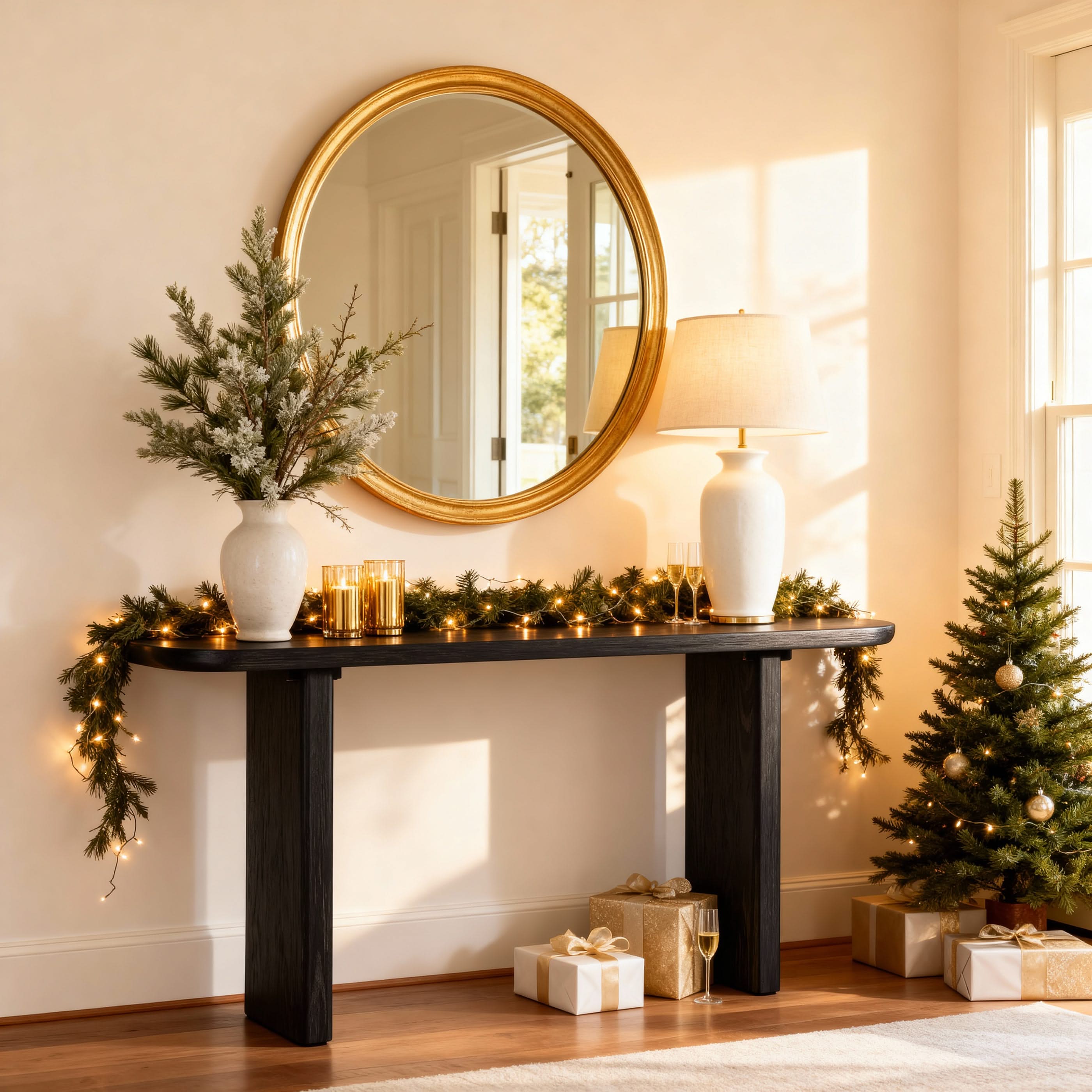 Liverpool Console Table (Black)