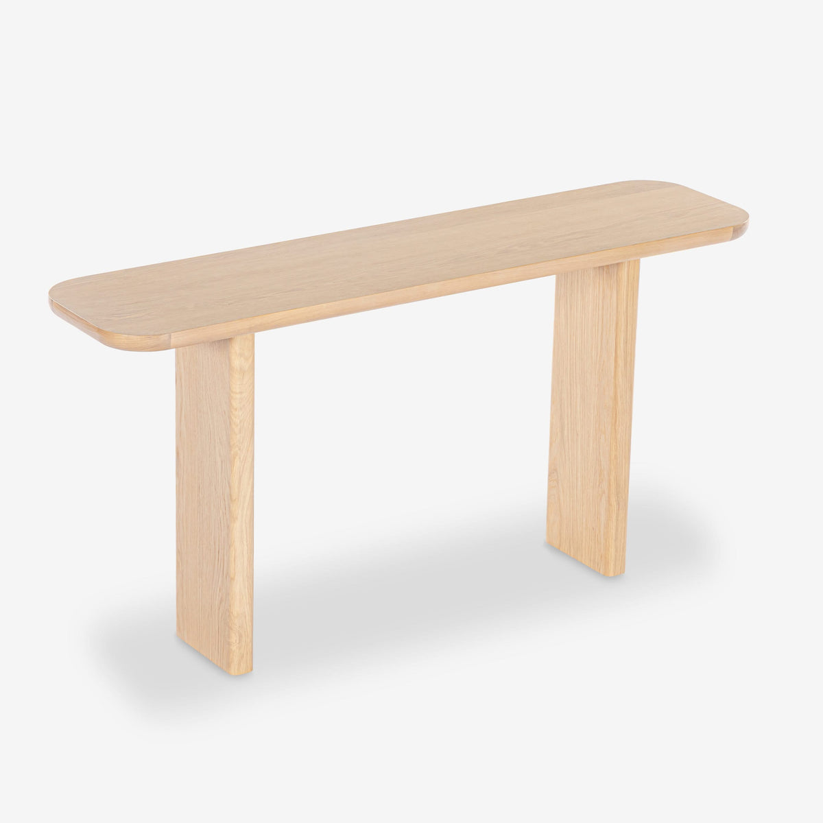 Wooden bench on a white background

