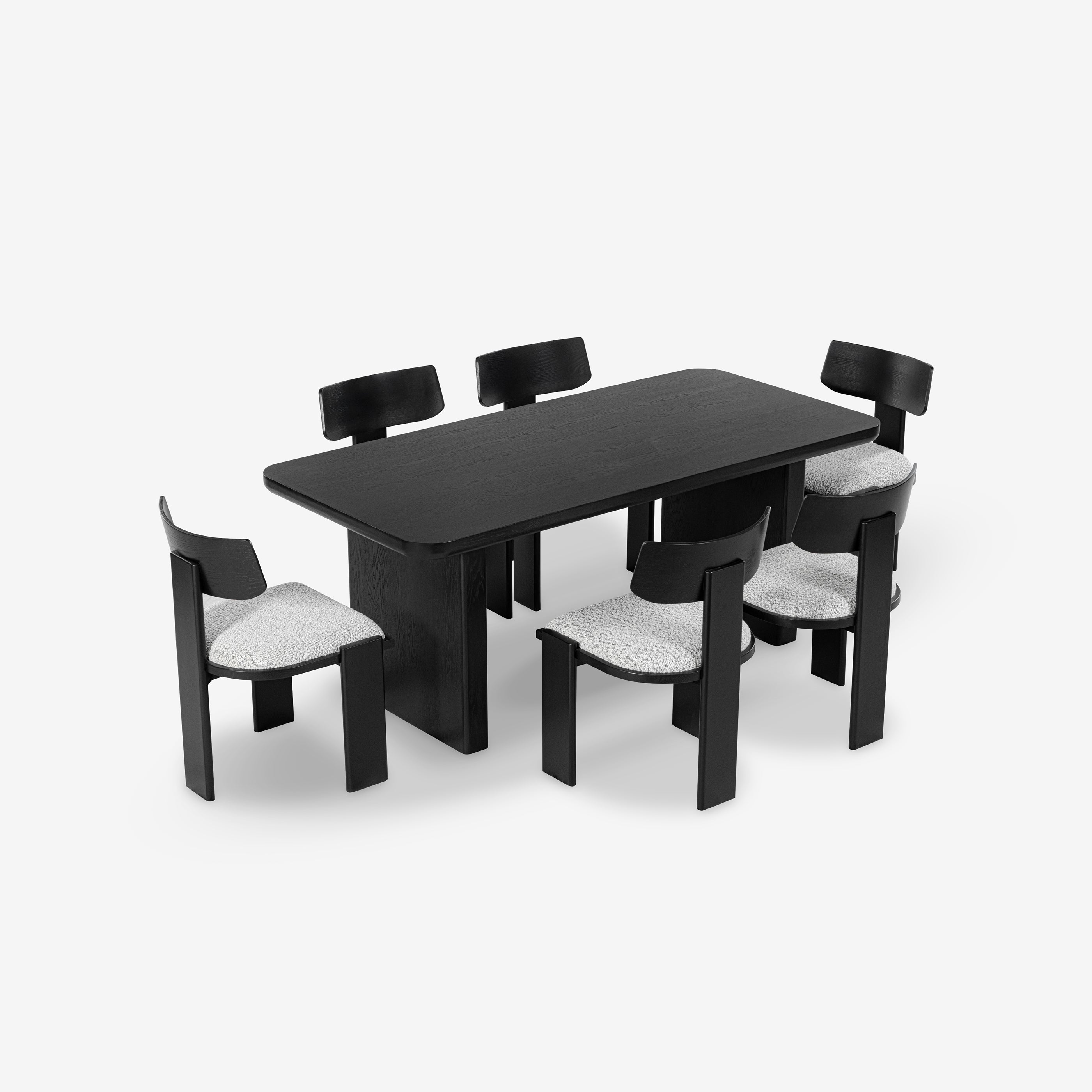 Liverpool Dining Table 190cm (Black)