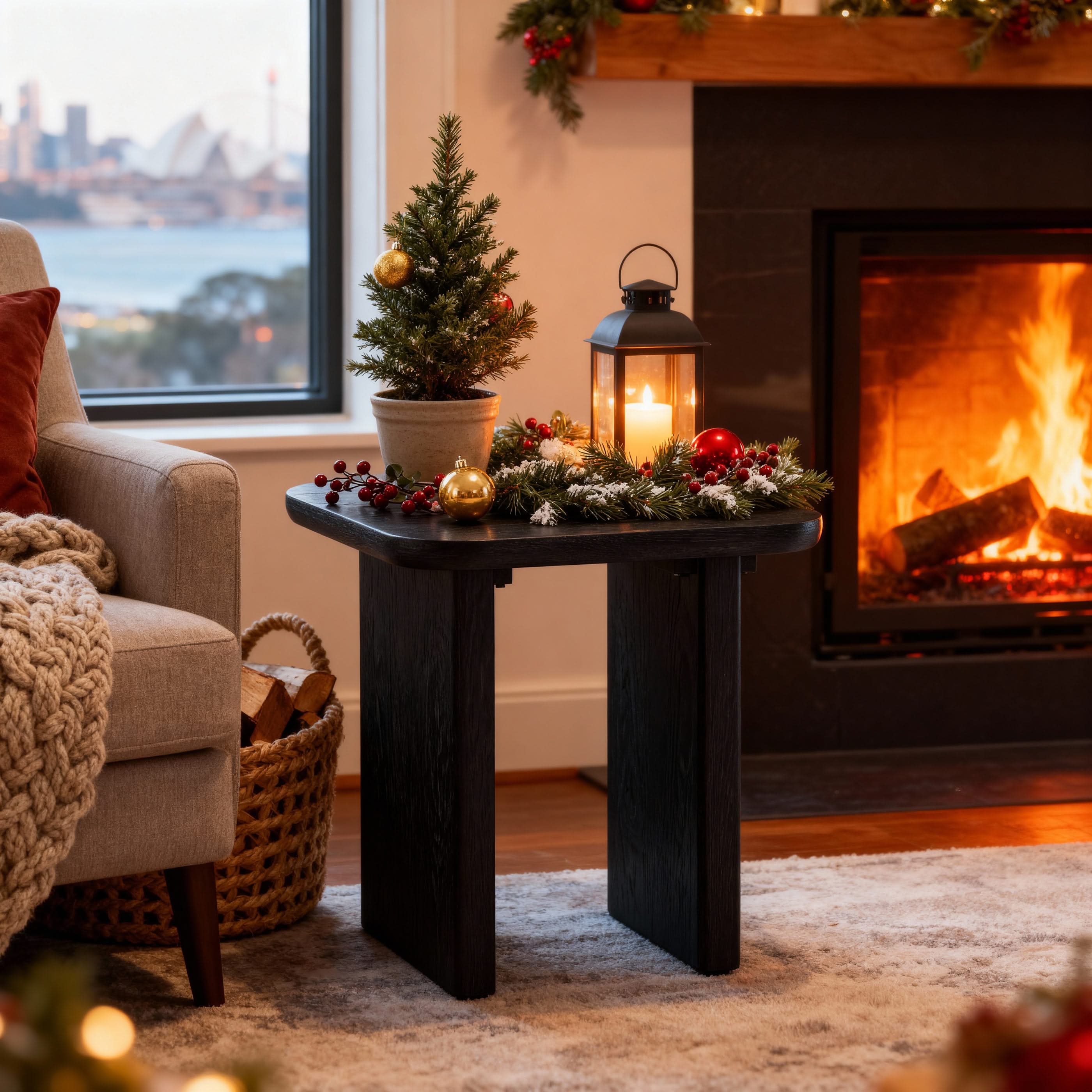 Liverpool End Table (Black)