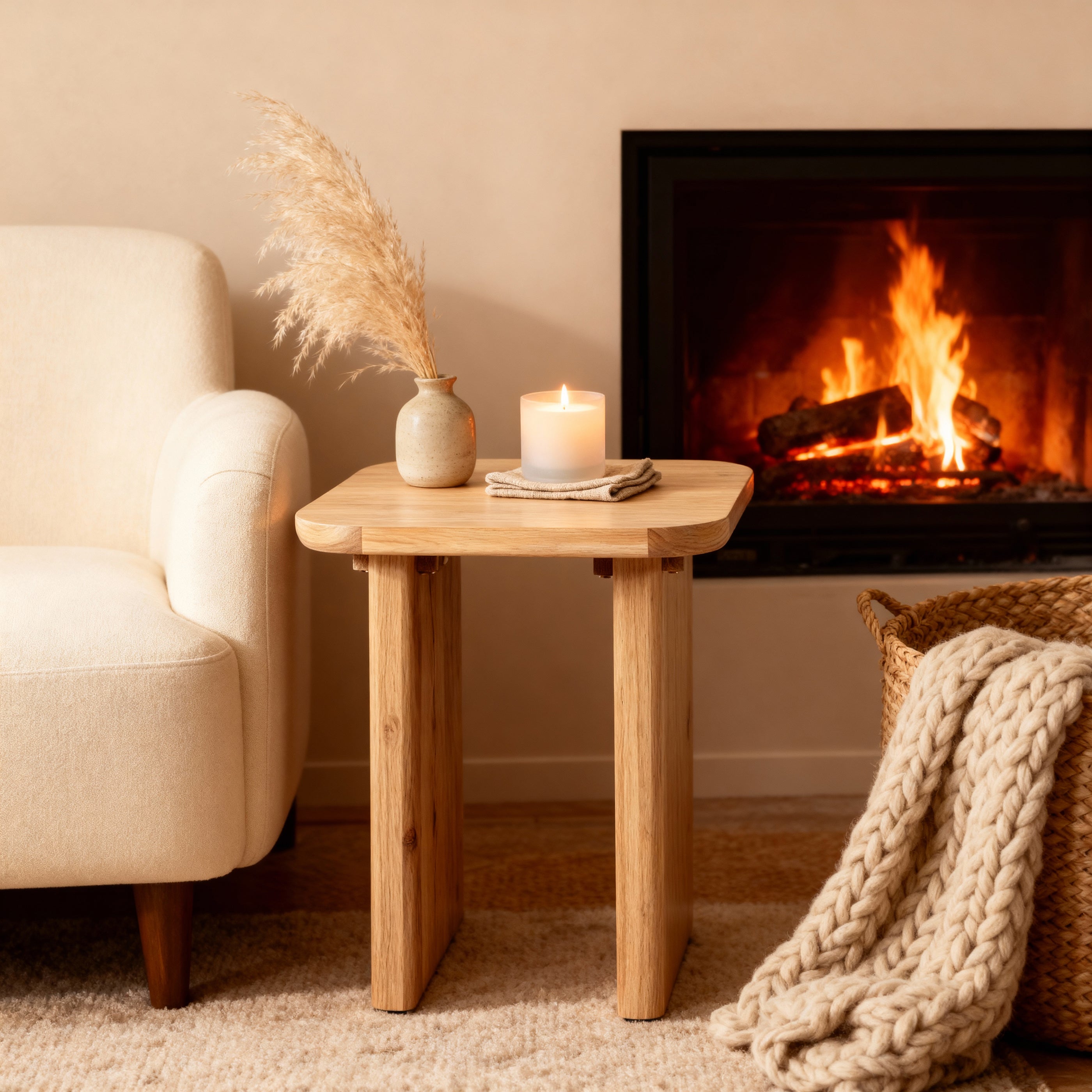 Liverpool End Table (Natural)