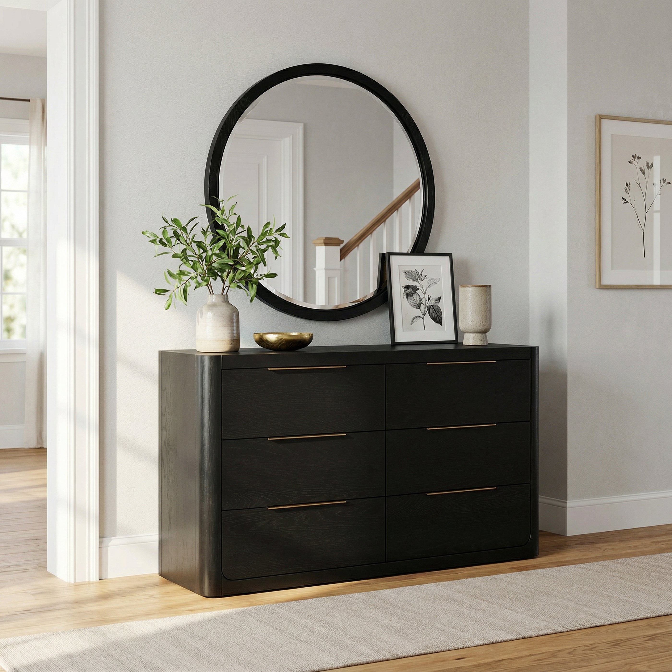 Liverpool Mirror (Black)