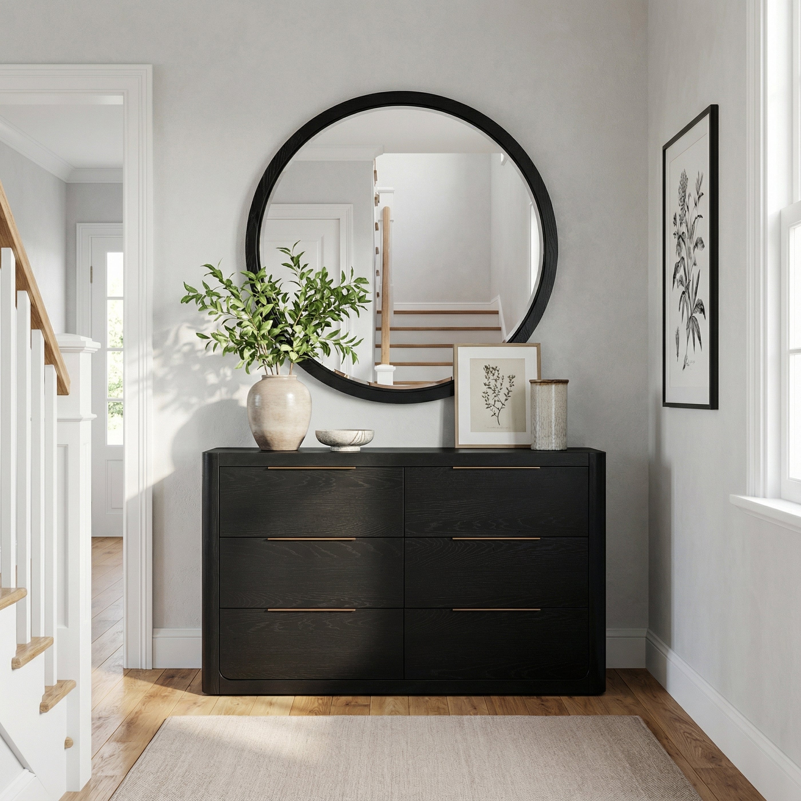 Liverpool Mirror (Black)