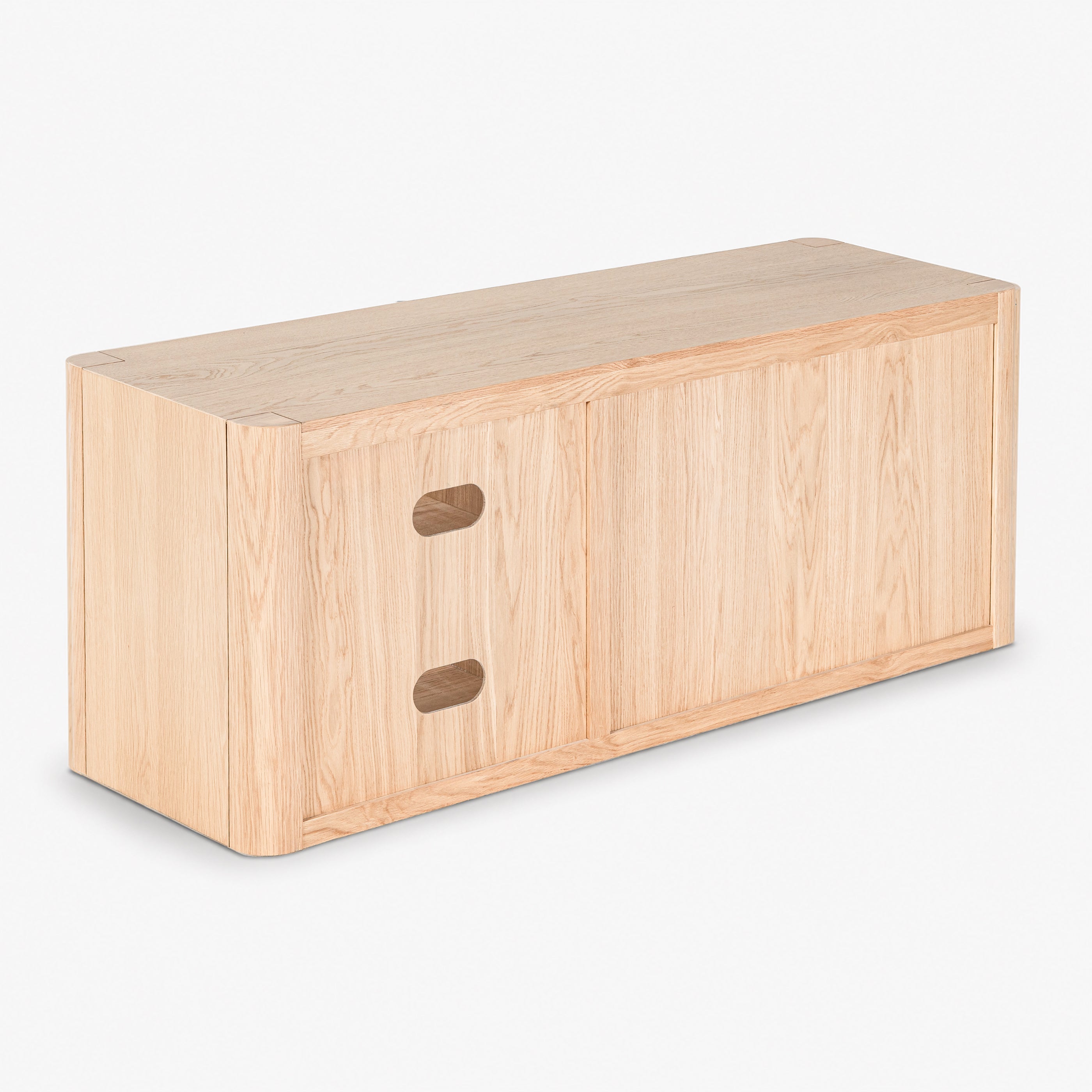 Liverpool Pine 2 Door TV Unit 140cm - Natural