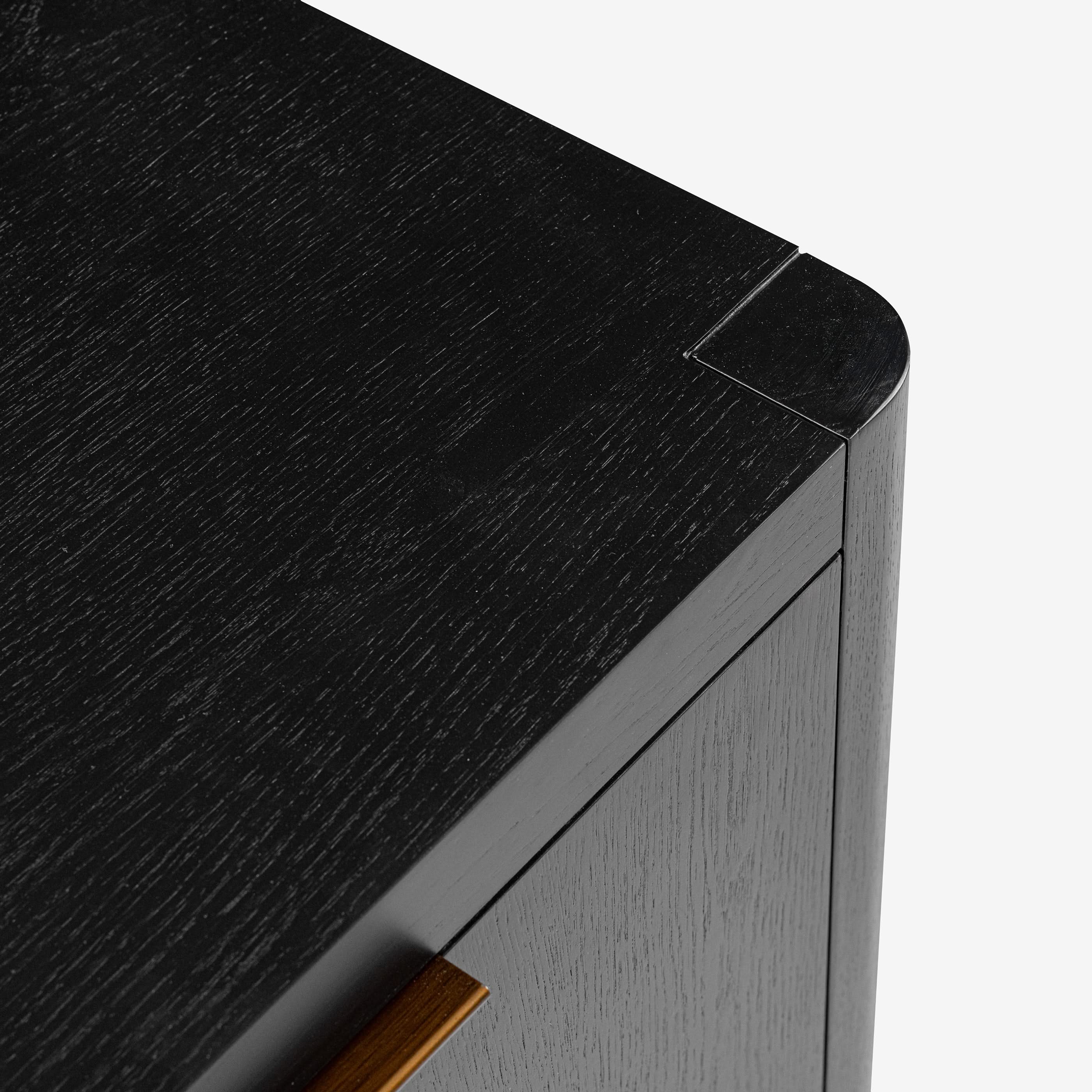 Liverpool 2 Door 1 Drawer TV Unit (Black)