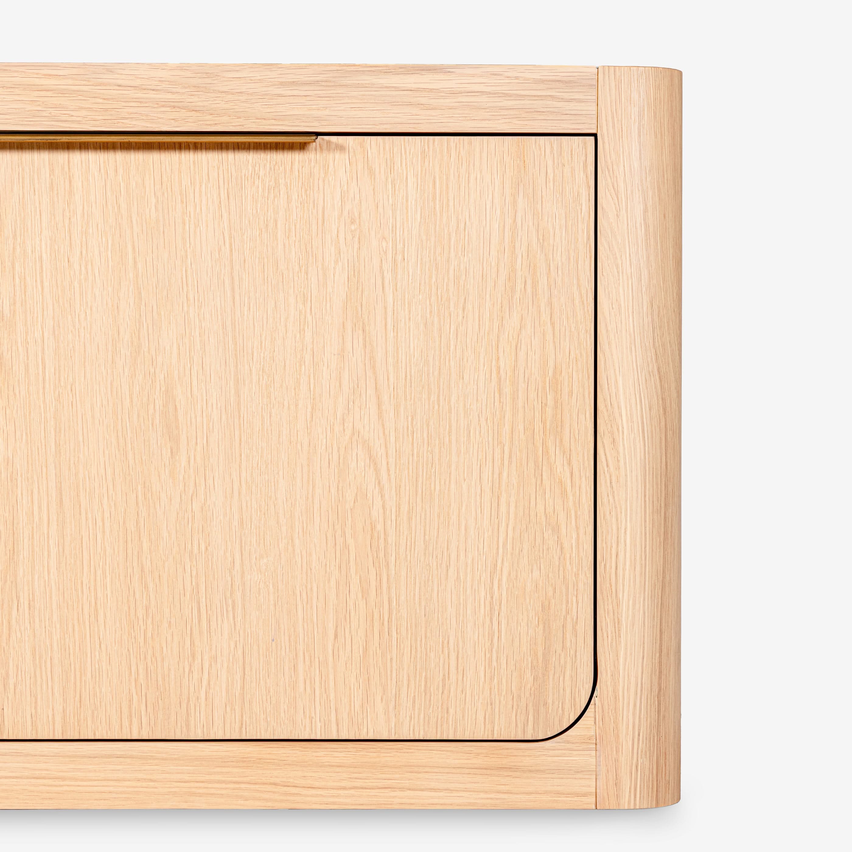 Liverpool 2 Door 1 Drawer TV Unit (Natural)