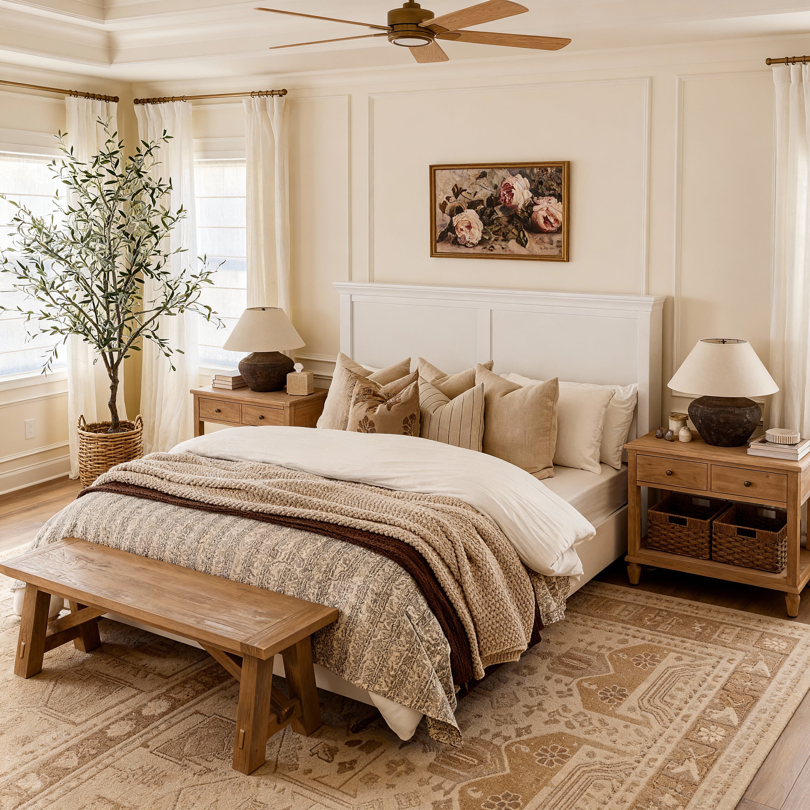 Manchester Queen Bed Frame