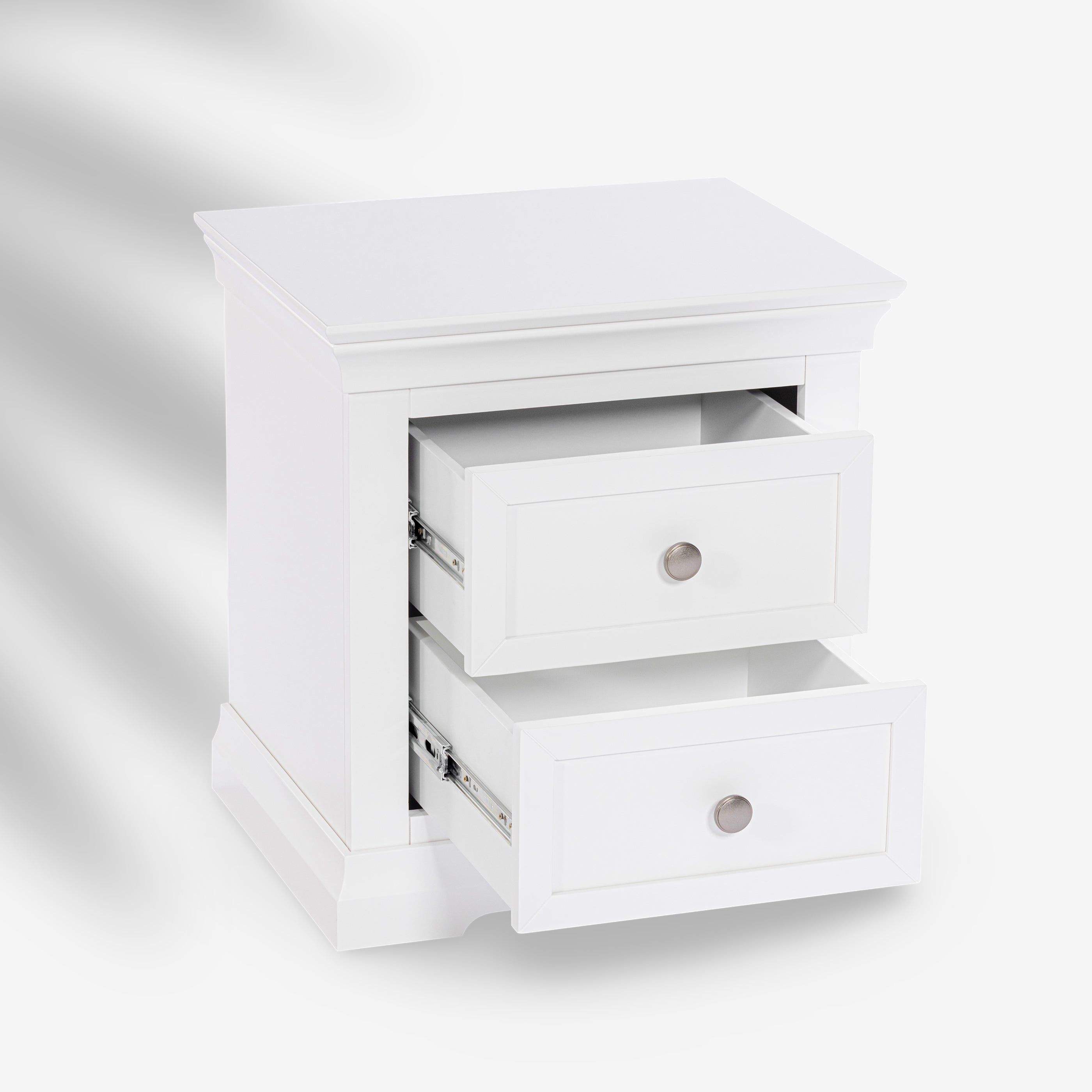 Manchester 2 Drawer Bedside Table