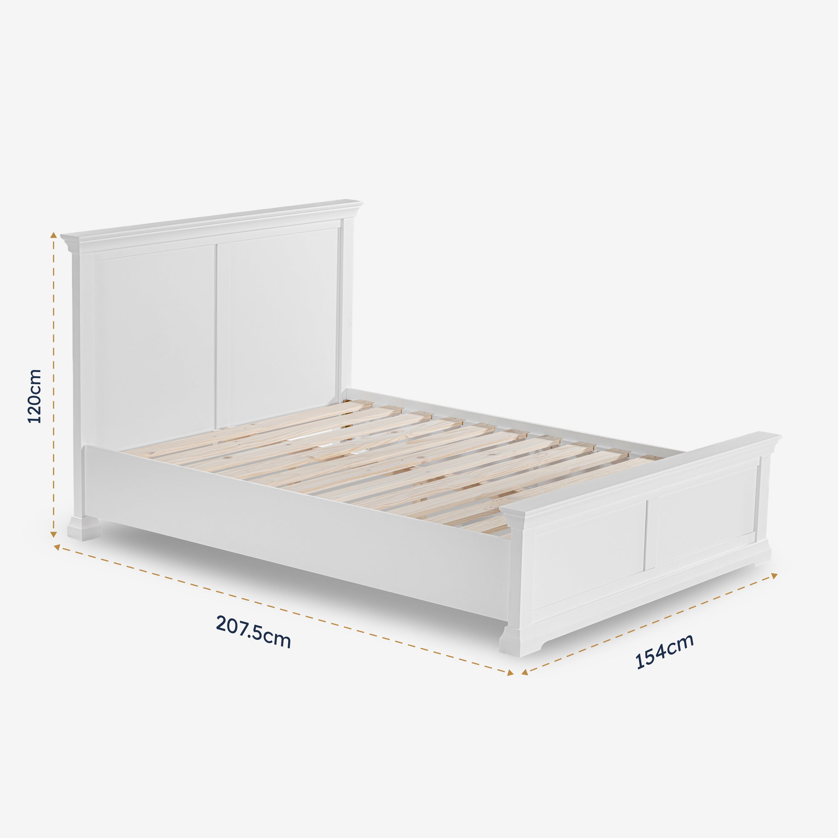 Manchester Double Bed Frame