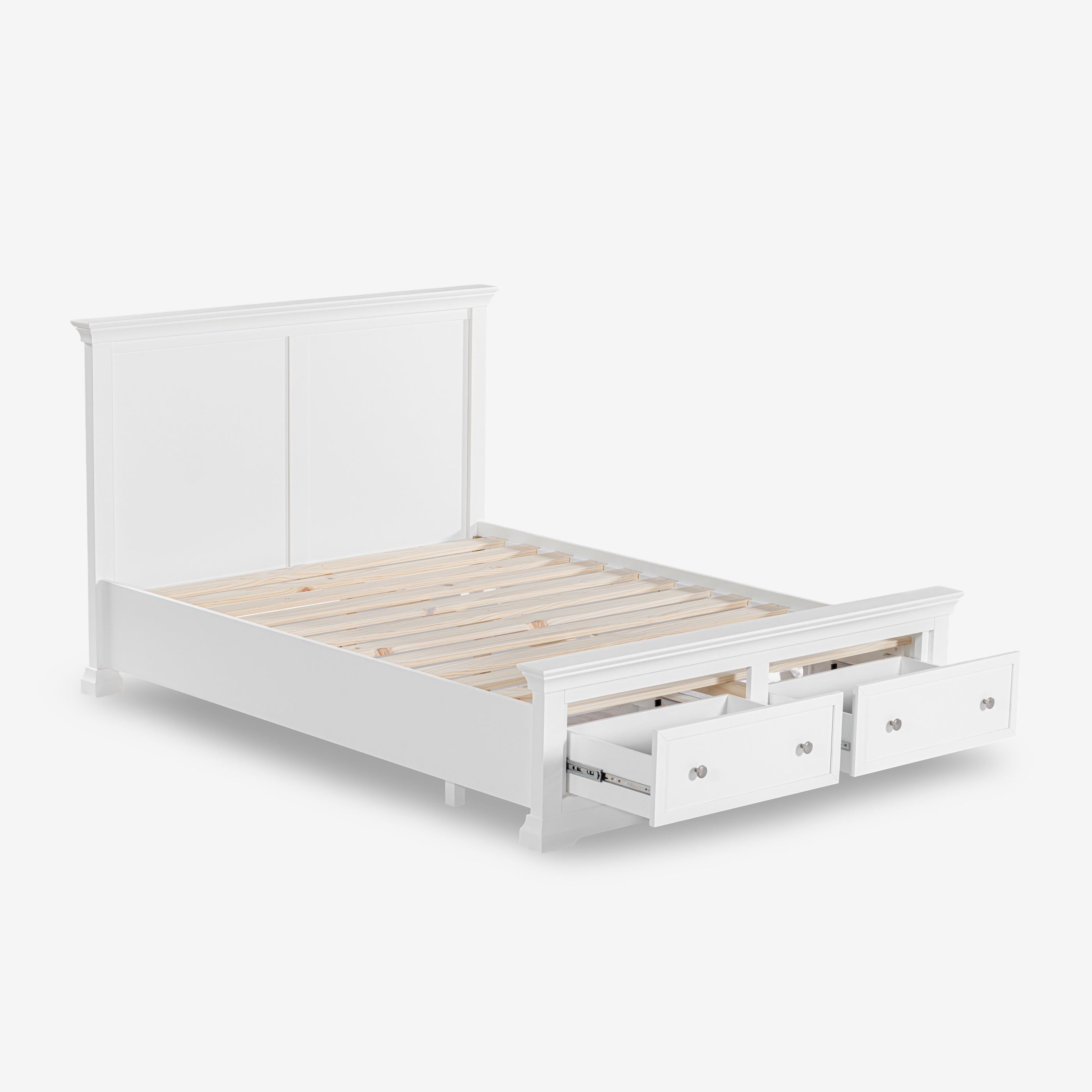 Manchester Double Bed - 2 Drawers