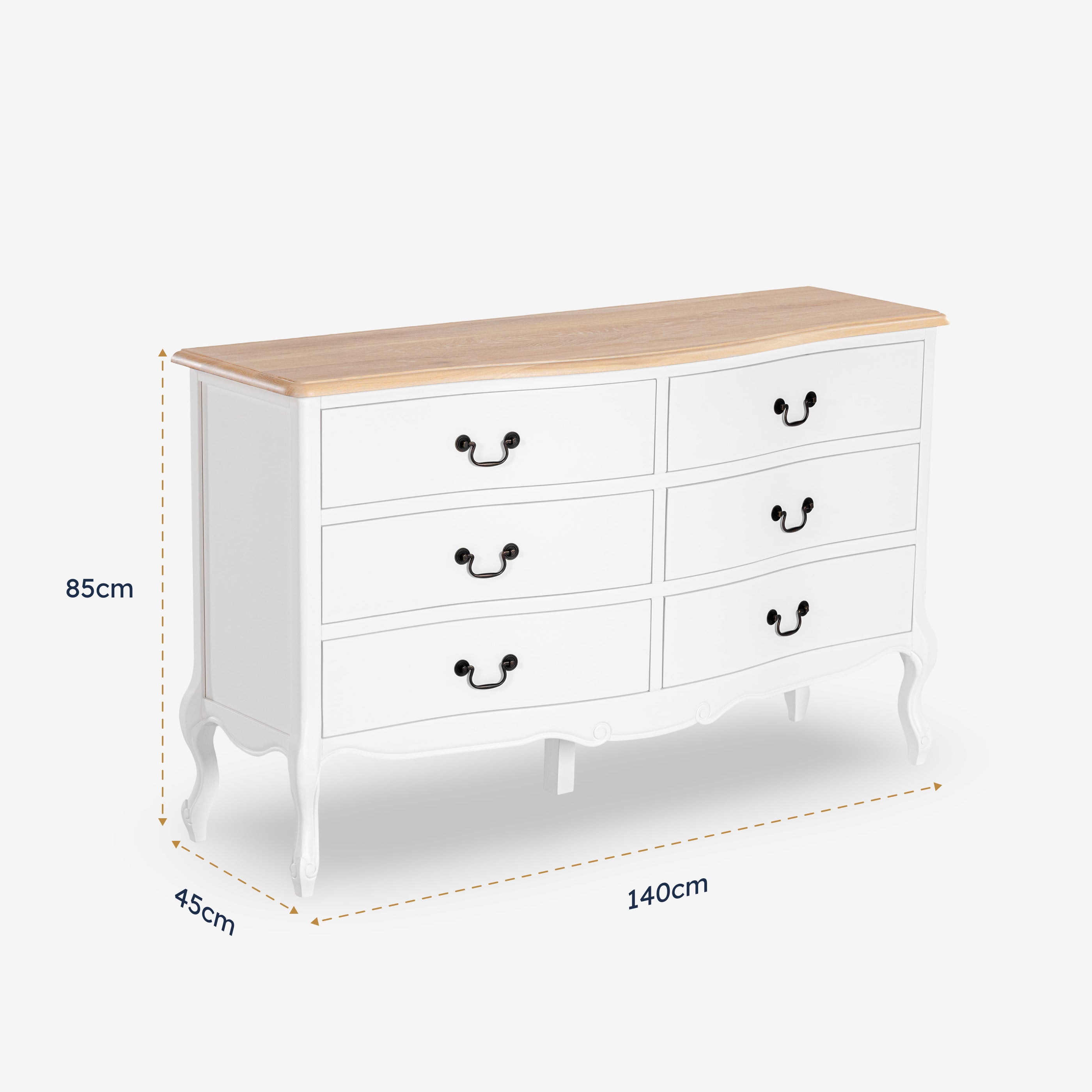 Newcastle 6 Drawer Chest